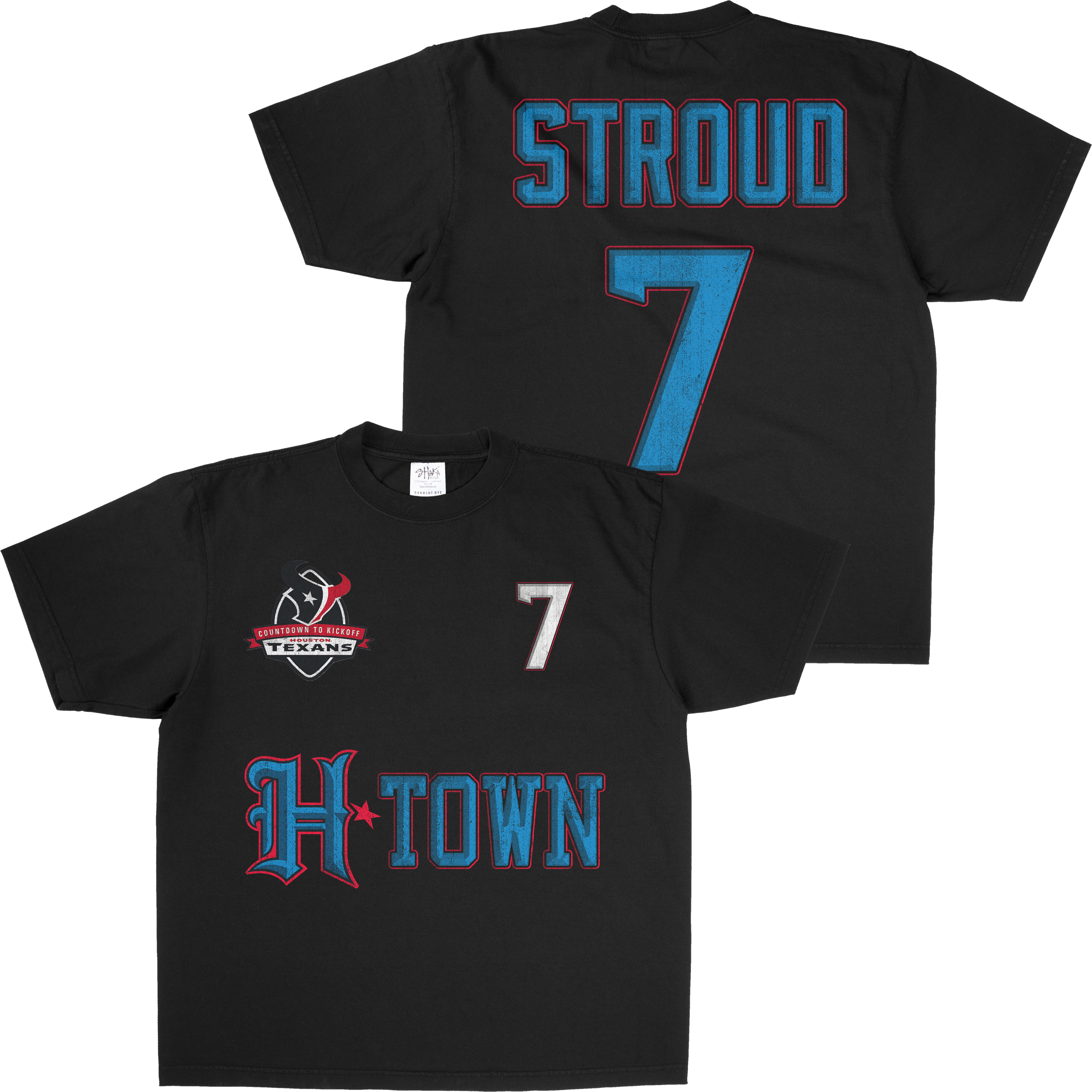 BLUE STROUD SHAKAWEAR TEE