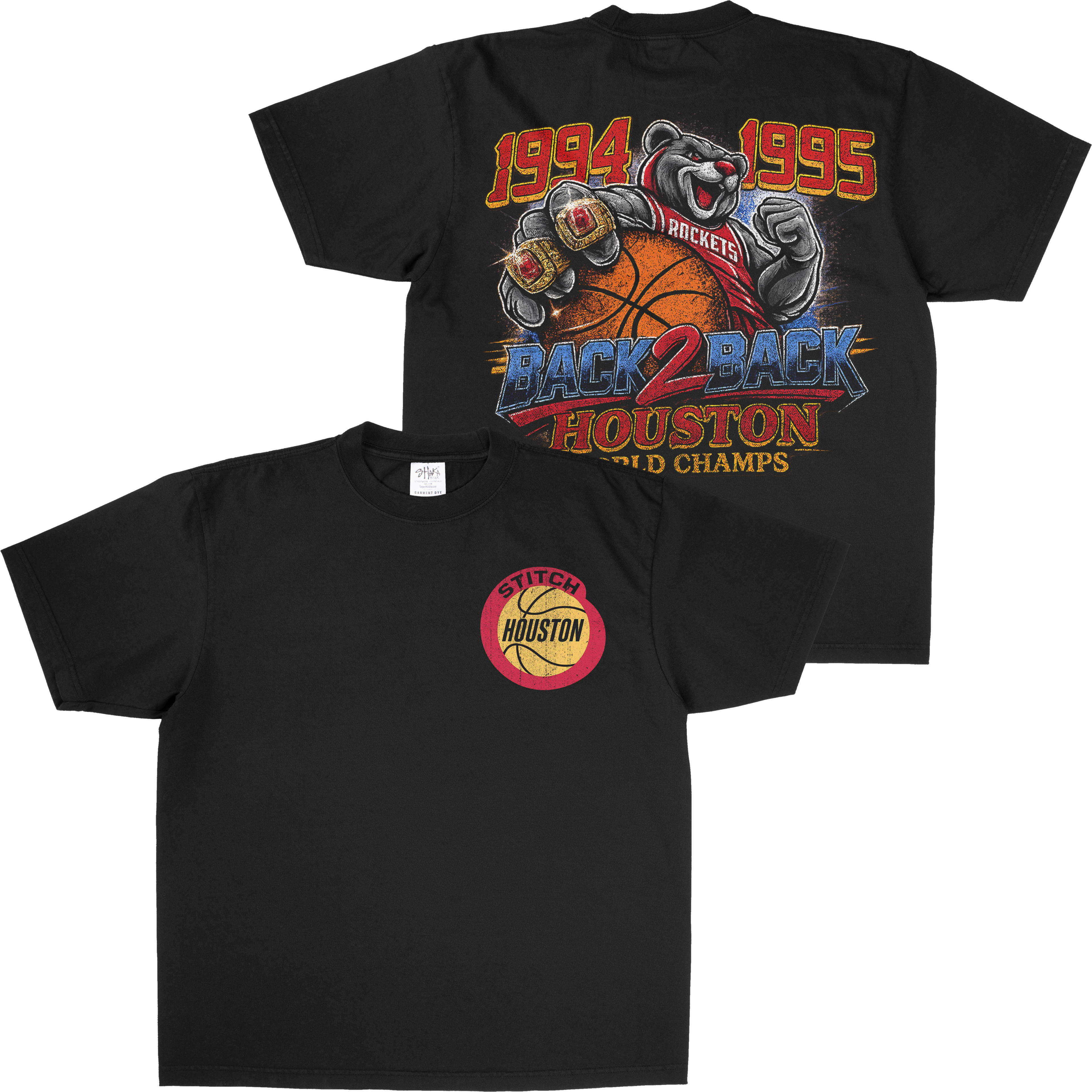 ROCKETS CHAMPS SHAKAWEAR TEE