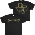 GOLD HOUSTON SHAKAWEAR TEE