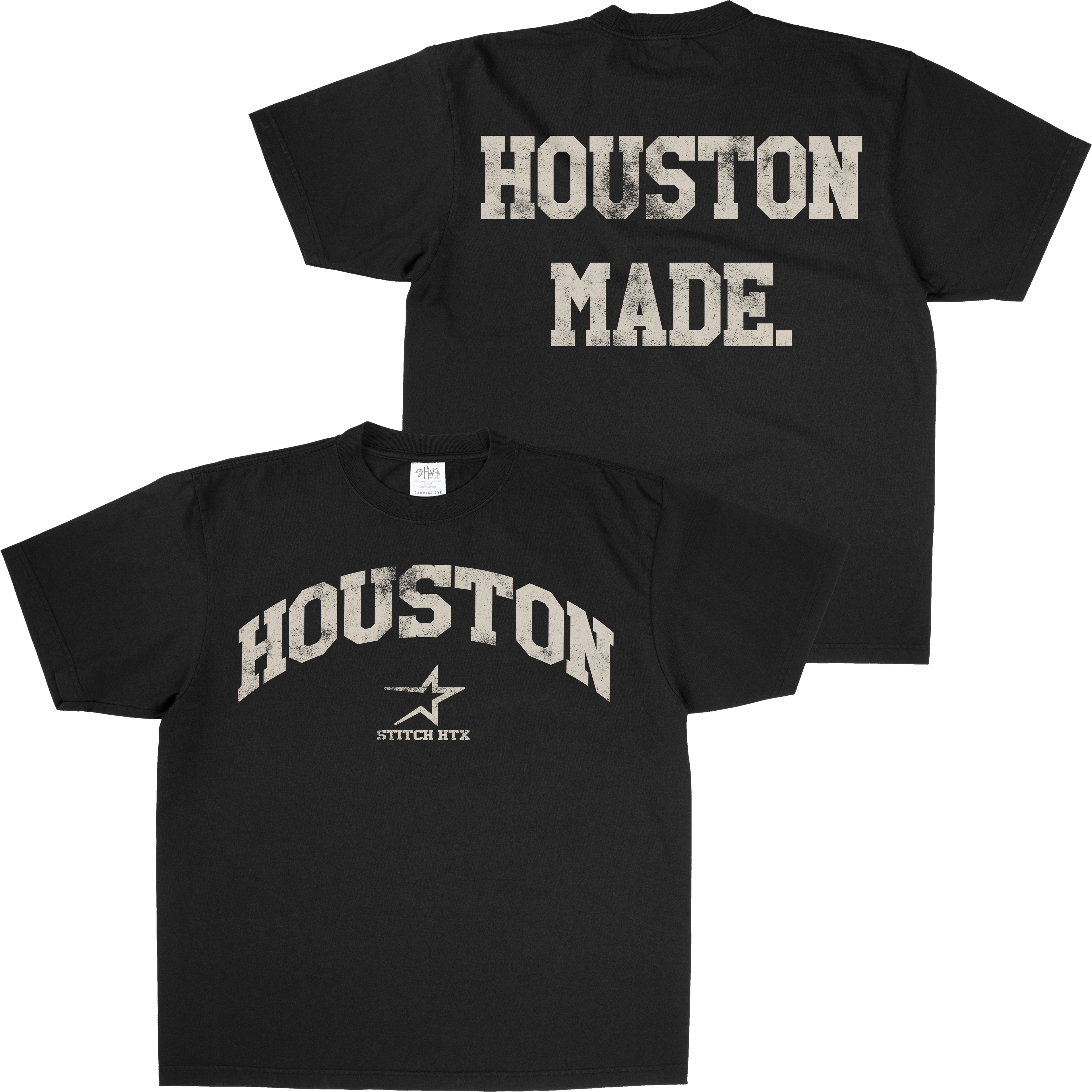 CREAM HOUSTON MADE SHAKAWEAR TEE