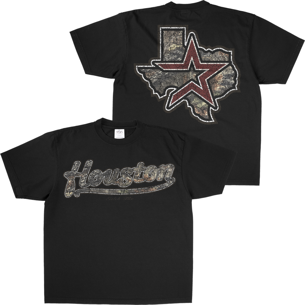 RED STAR CAMO HOUSTON SHAKAWEAR TEE