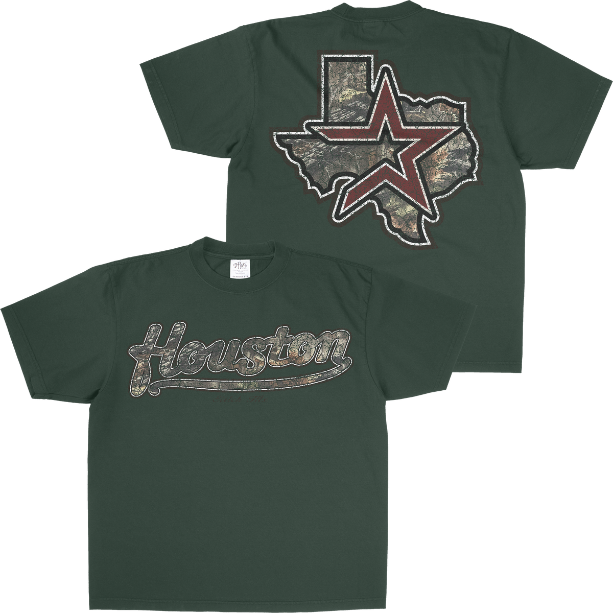 RED STAR CAMO HOUSTON SHAKAWEAR TEE