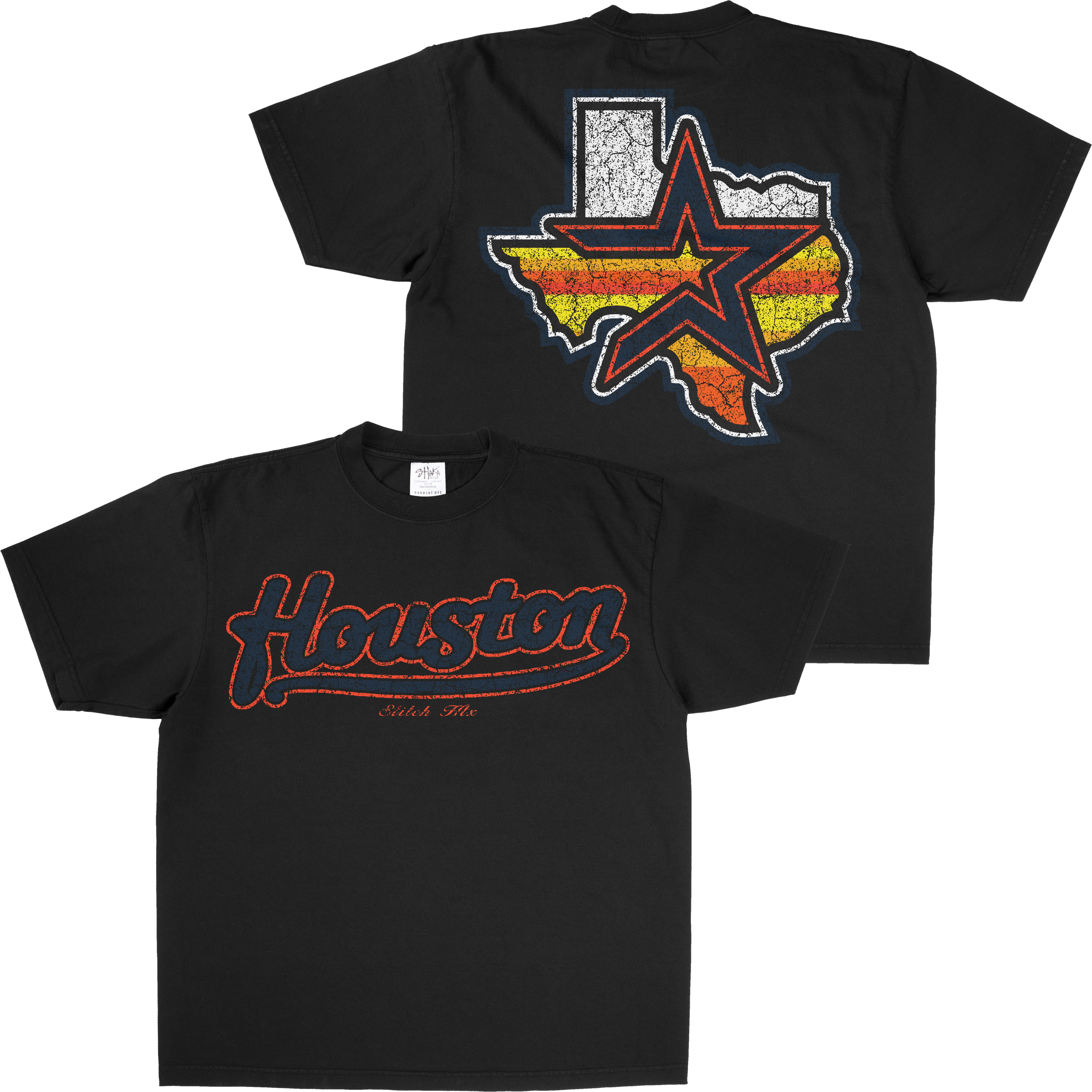 RETRO STRO HOUSTON SHAKAWEAR TEE