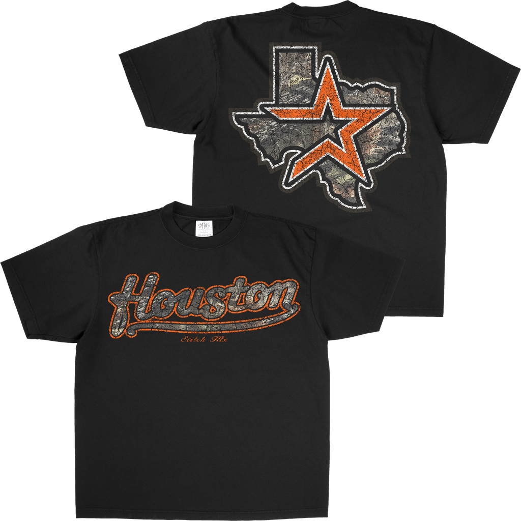 ORANGE STAR CAMO HOUSTON SHAKAWEAR TEE