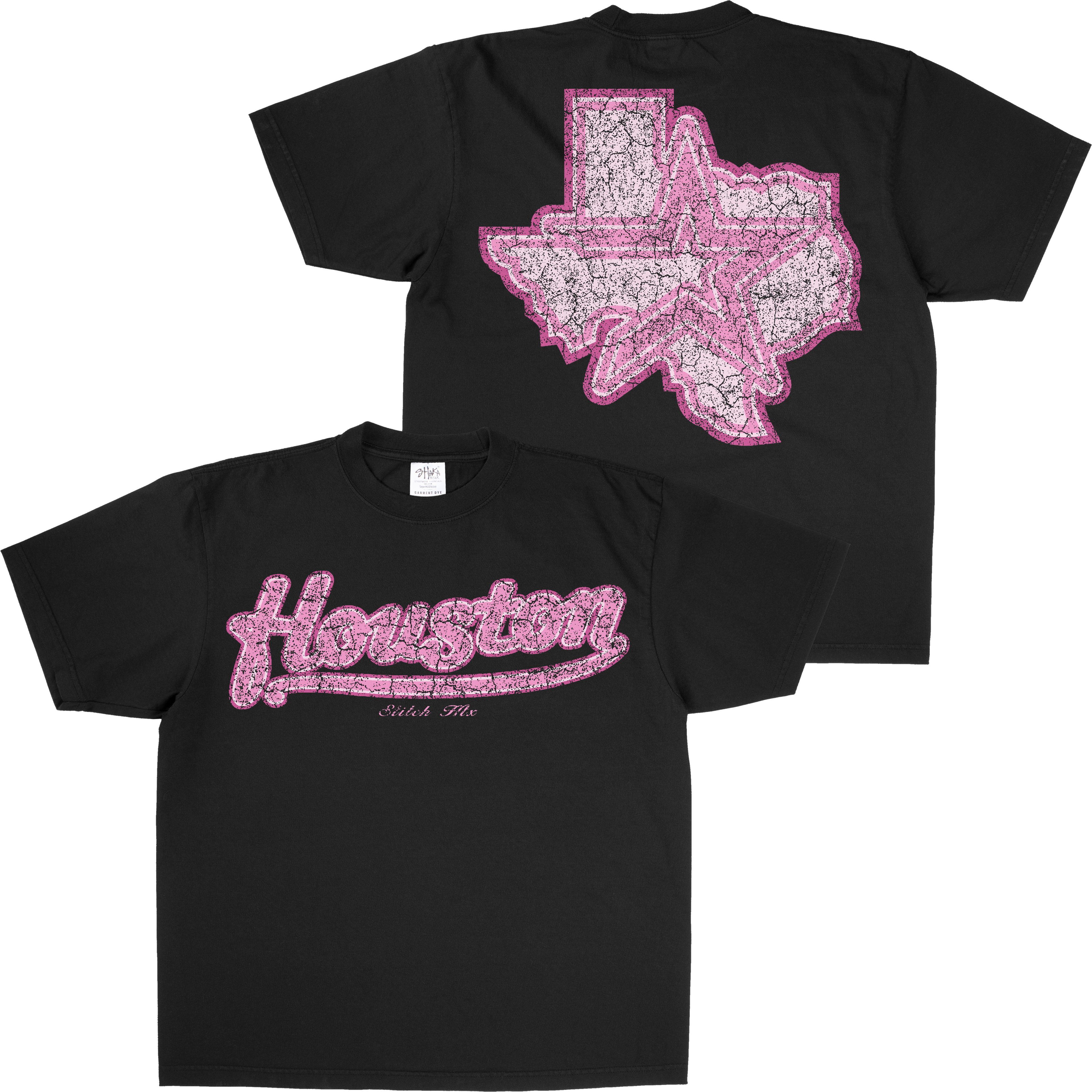 PINK HOUSTON SHAKAWEAR TEE