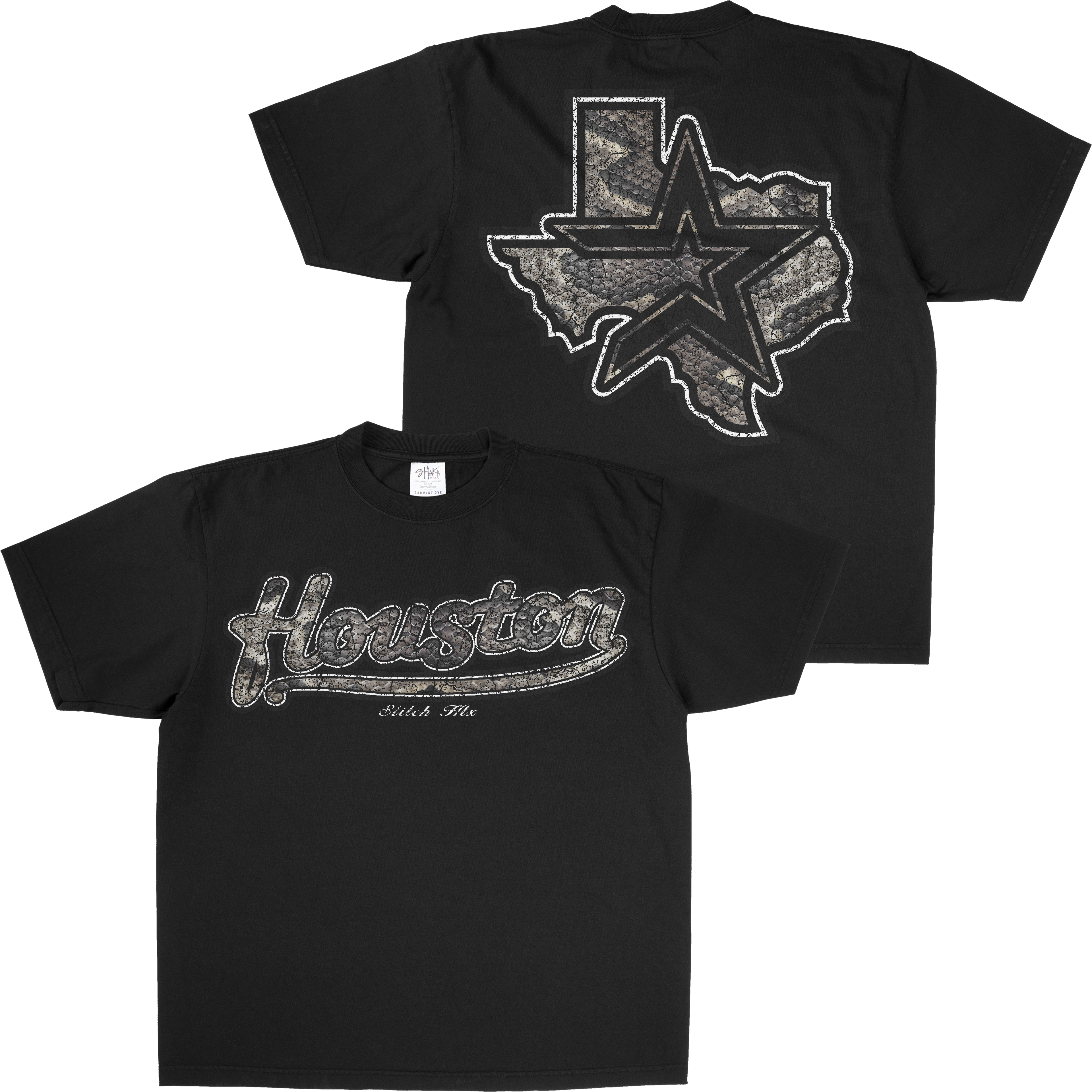SNAKE STROS HOUSTON SHAKAWEAR TEE