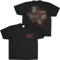 RED N CAMO LOGO SHAKAWEAR TEE
