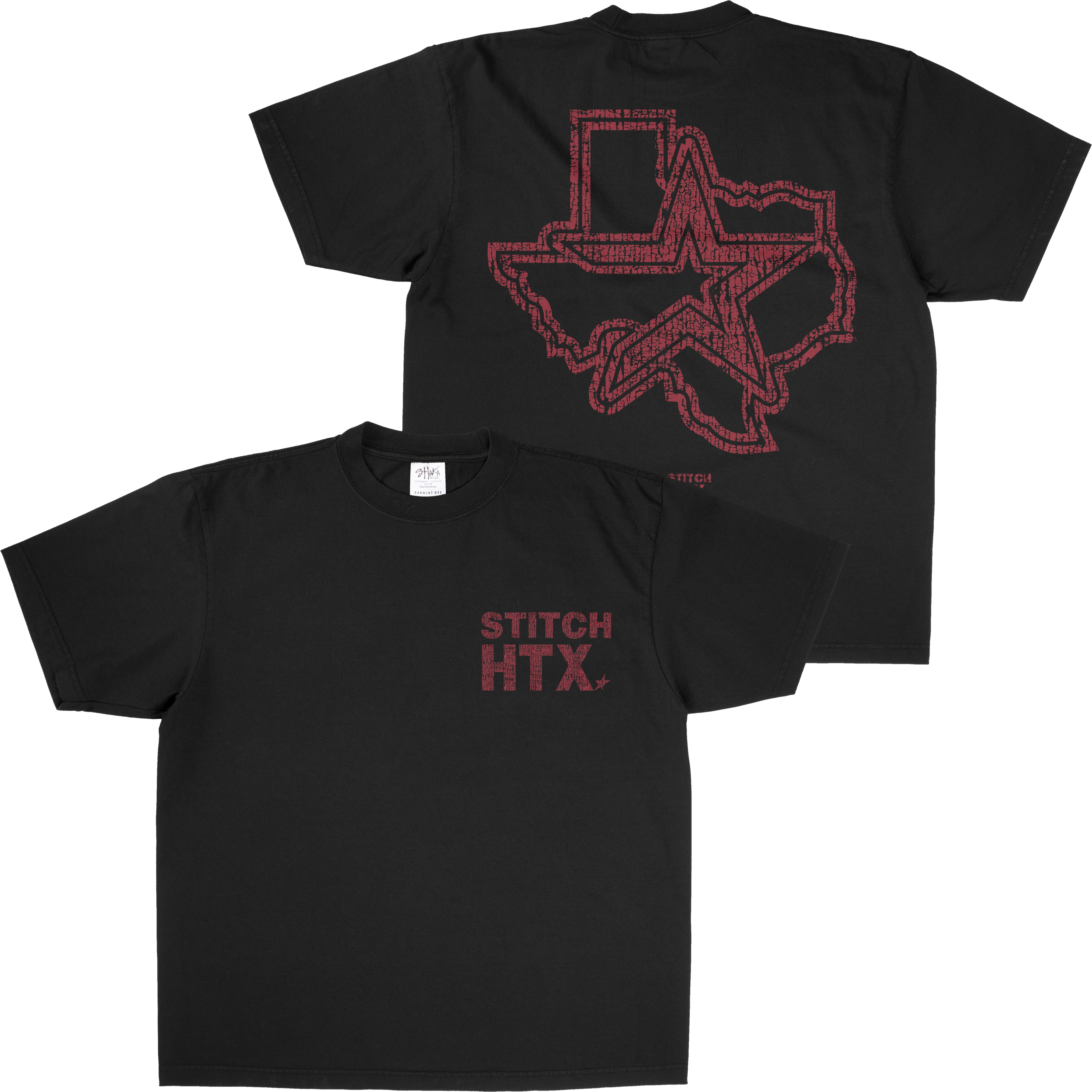 RED LOGO SHAKAWEAR TEE