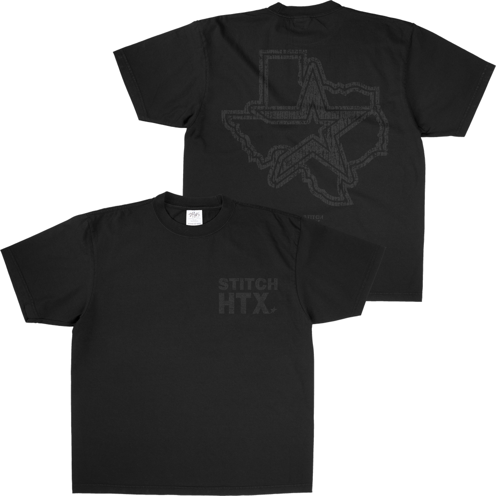 BLACK LOGO SHAKAWEAR TEE