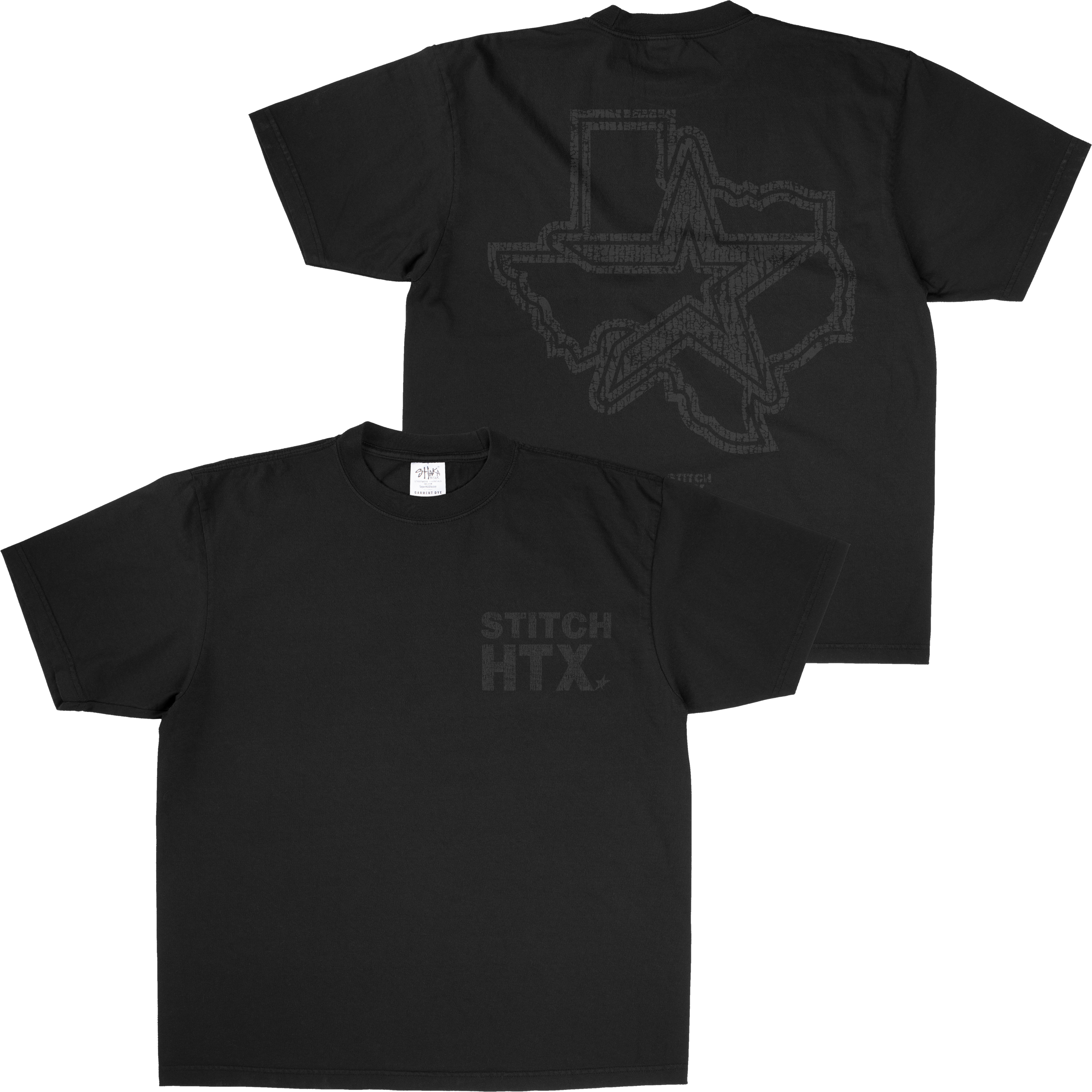 BLACK LOGO SHAKAWEAR TEE
