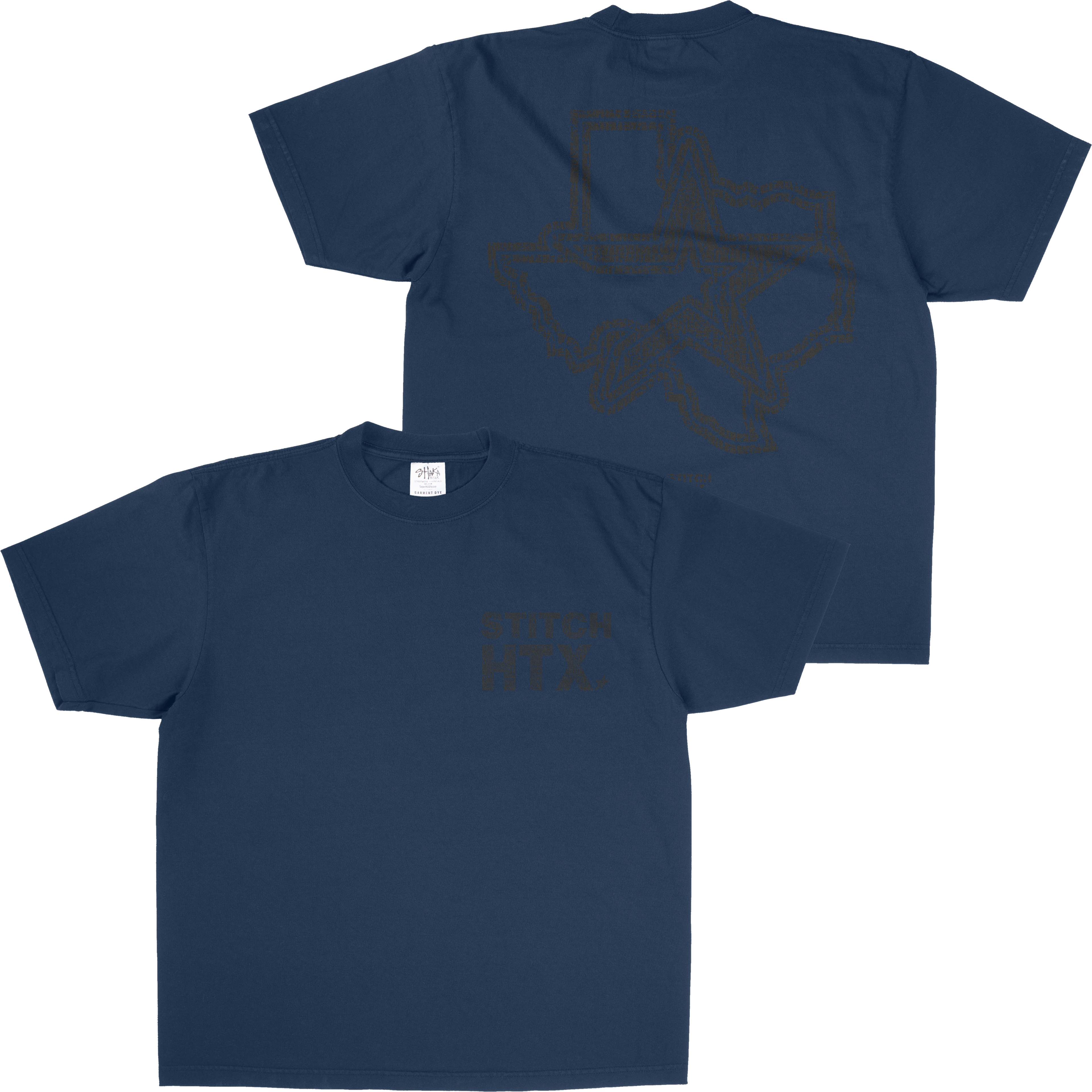 BLACK LOGO SHAKAWEAR TEE