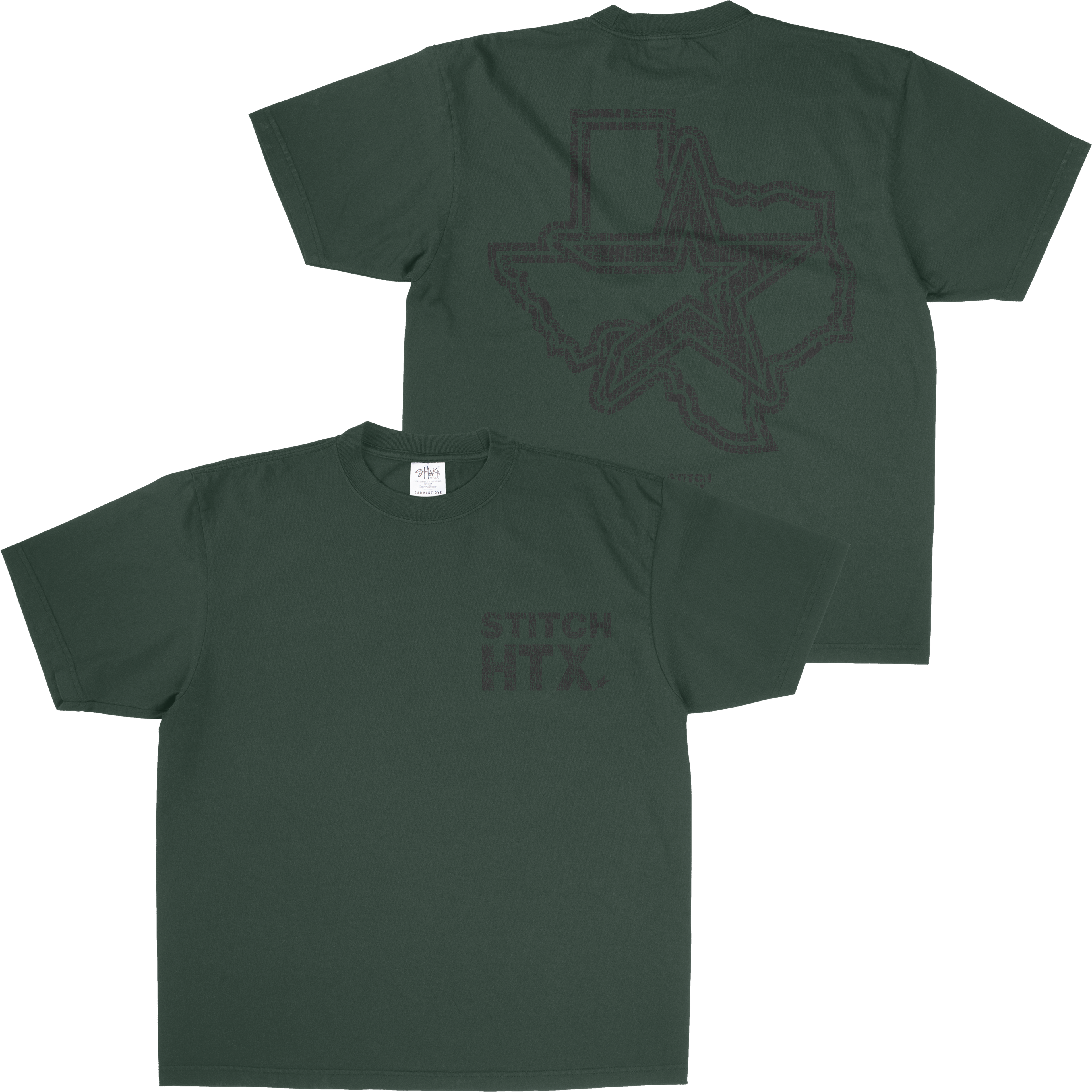 BLACK LOGO SHAKAWEAR TEE