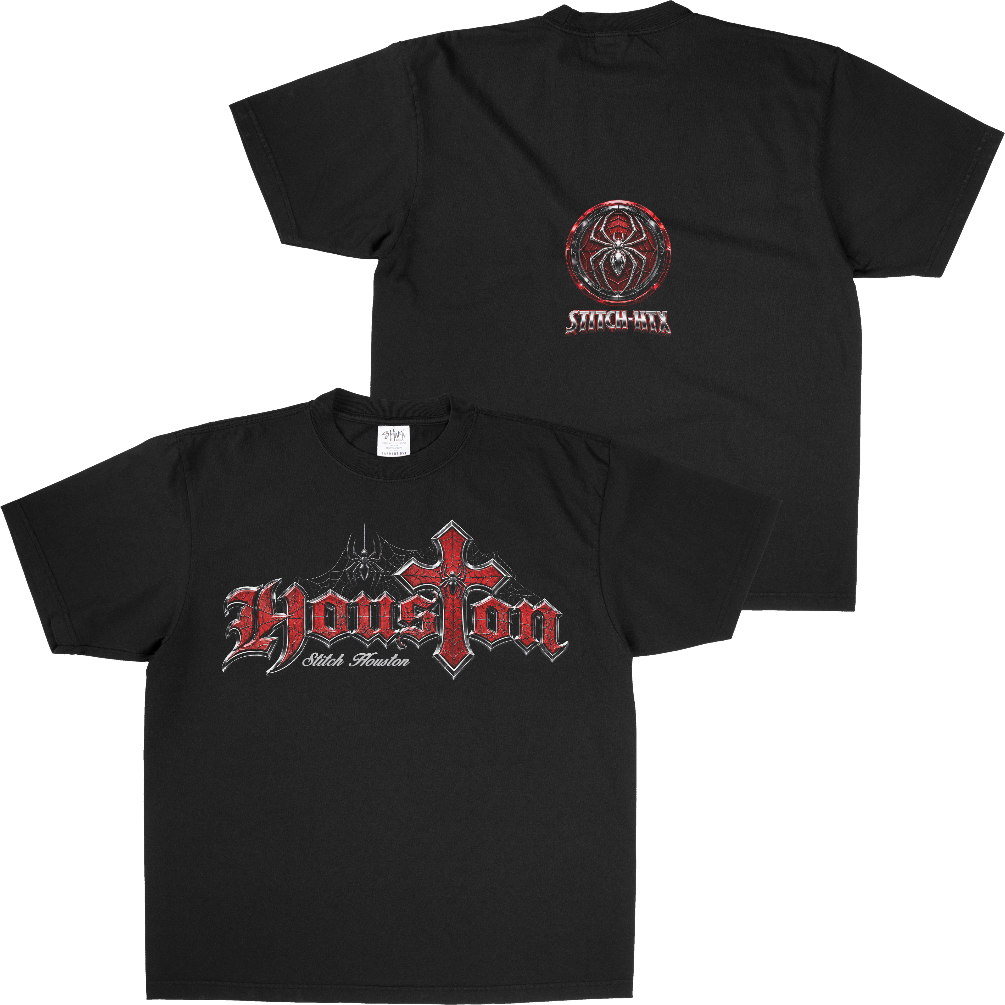 HOUSTON-SPIDA SHAKAWEAR TEE