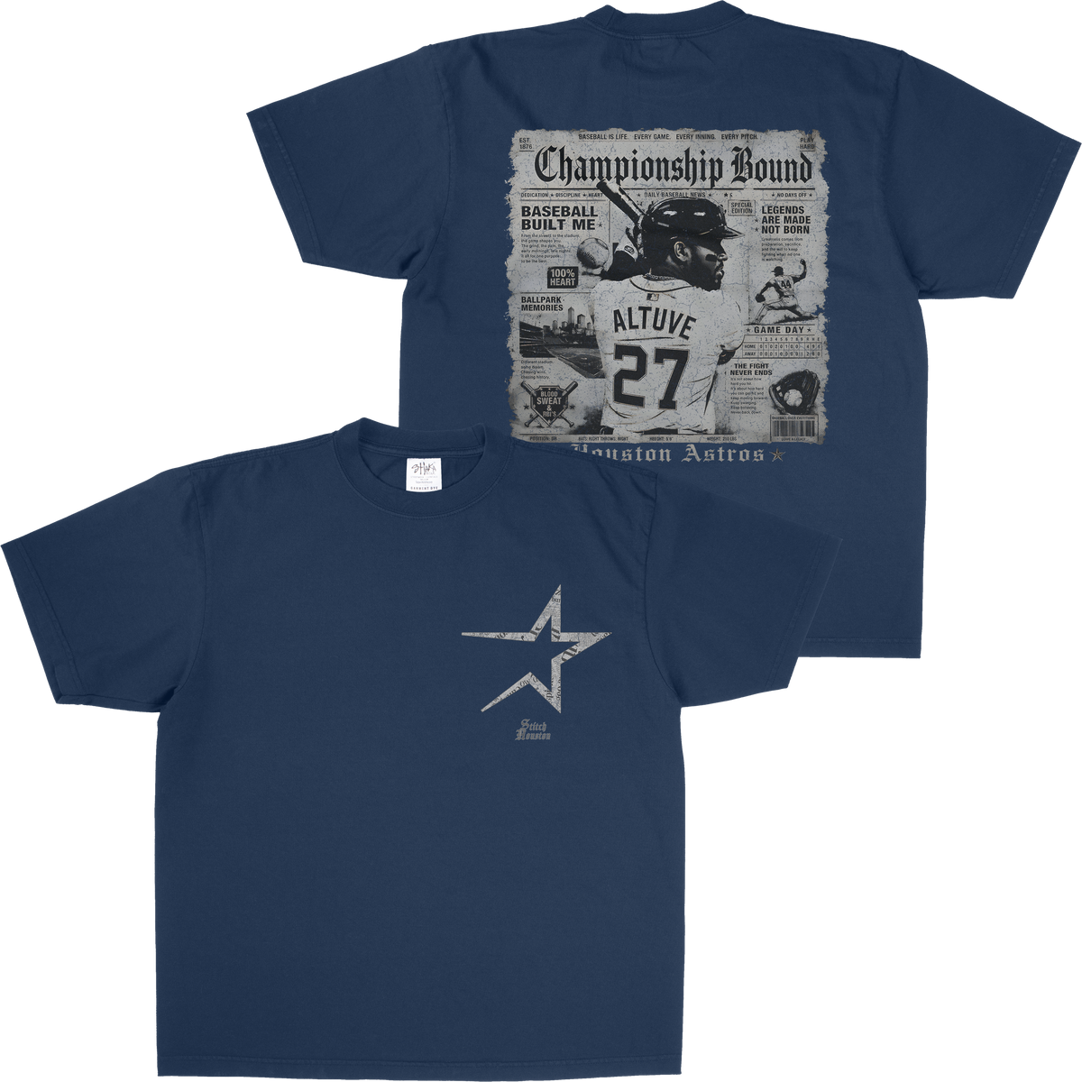 NEWSPAPER STROS SHAKAWEAR TEE