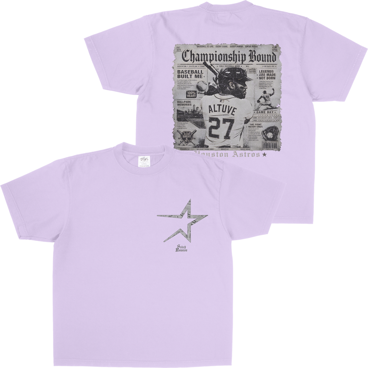 NEWSPAPER STROS SHAKAWEAR TEE