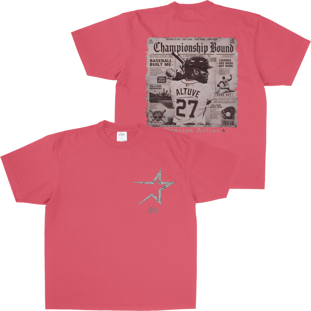 NEWSPAPER STROS SHAKAWEAR TEE