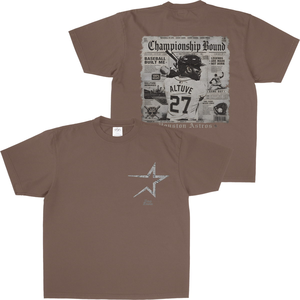 NEWSPAPER STROS SHAKAWEAR TEE
