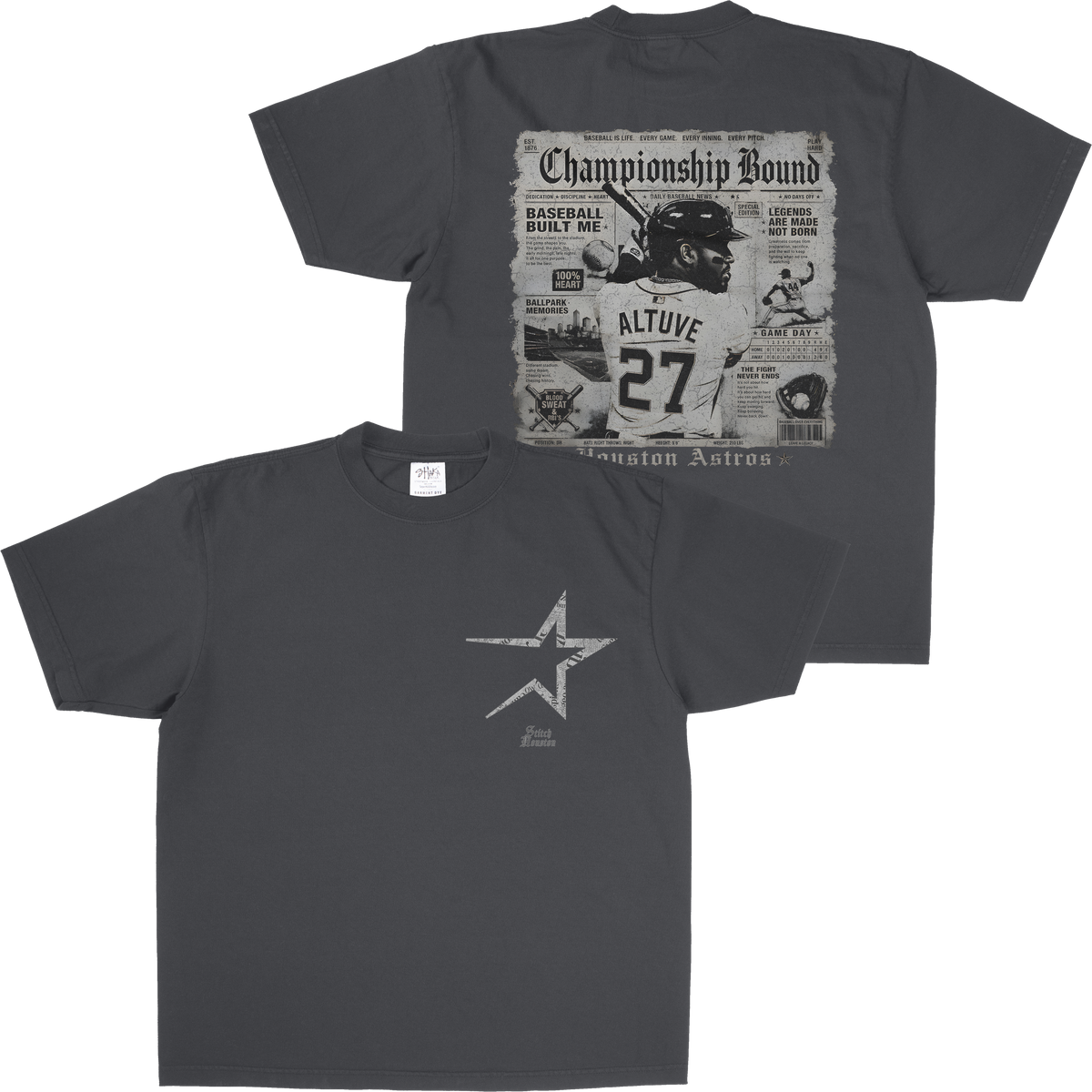 NEWSPAPER STROS SHAKAWEAR TEE