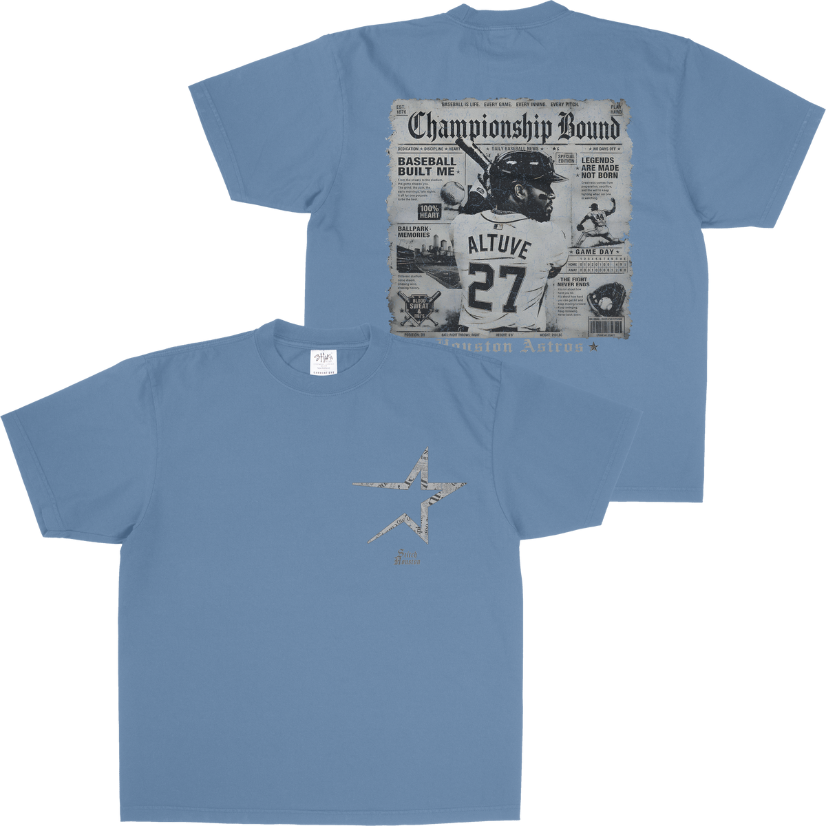 NEWSPAPER STROS SHAKAWEAR TEE