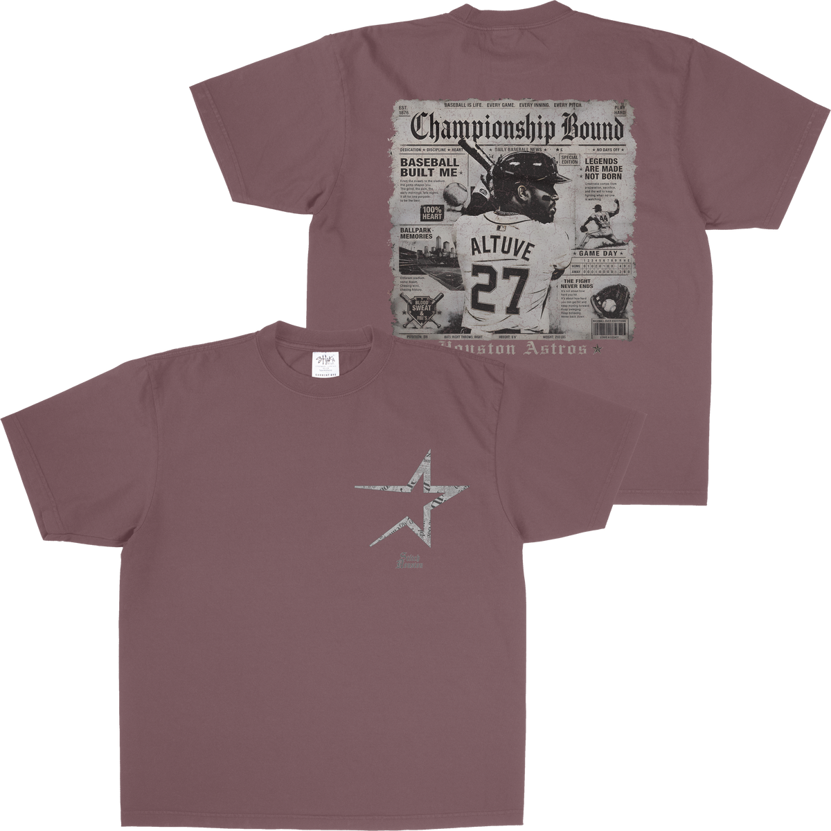 NEWSPAPER STROS SHAKAWEAR TEE