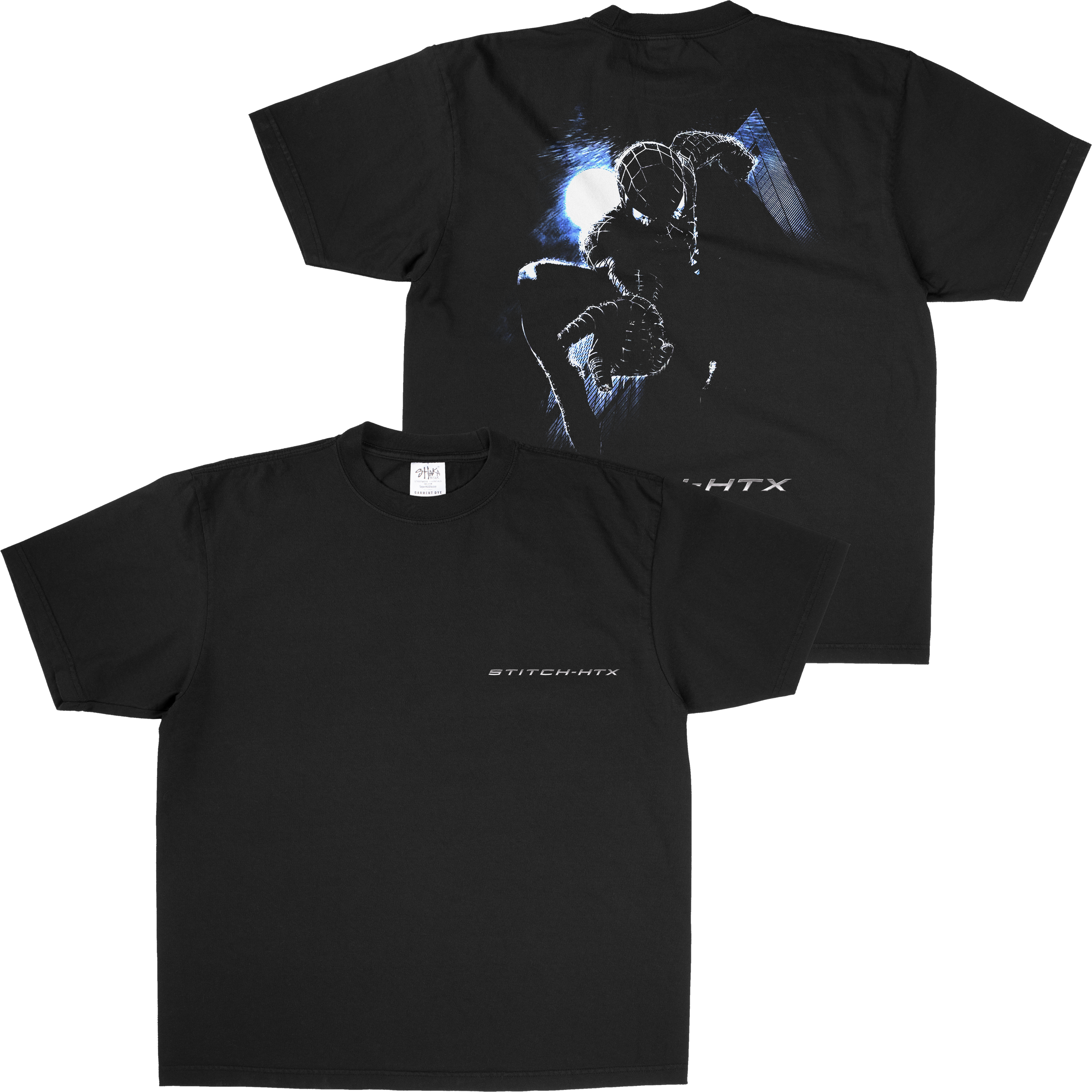 BLACK SPIDER 3 SHAKAWEAR TEE