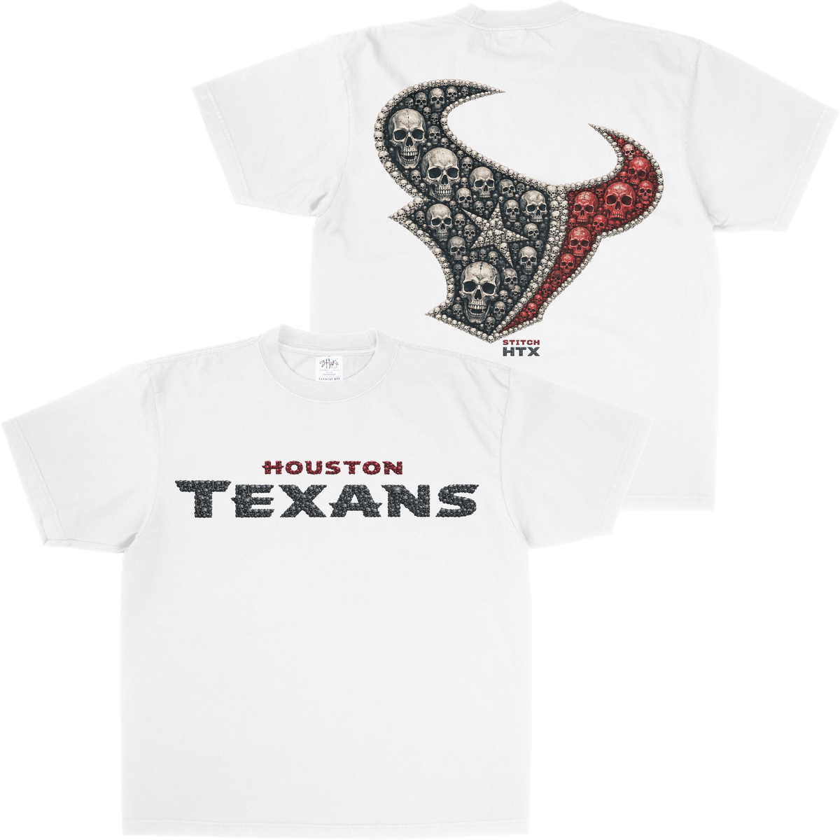 SKULL TEXANS SHAKAWEAR TEE