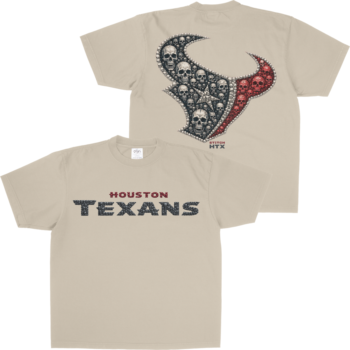 SKULL TEXANS SHAKAWEAR TEE