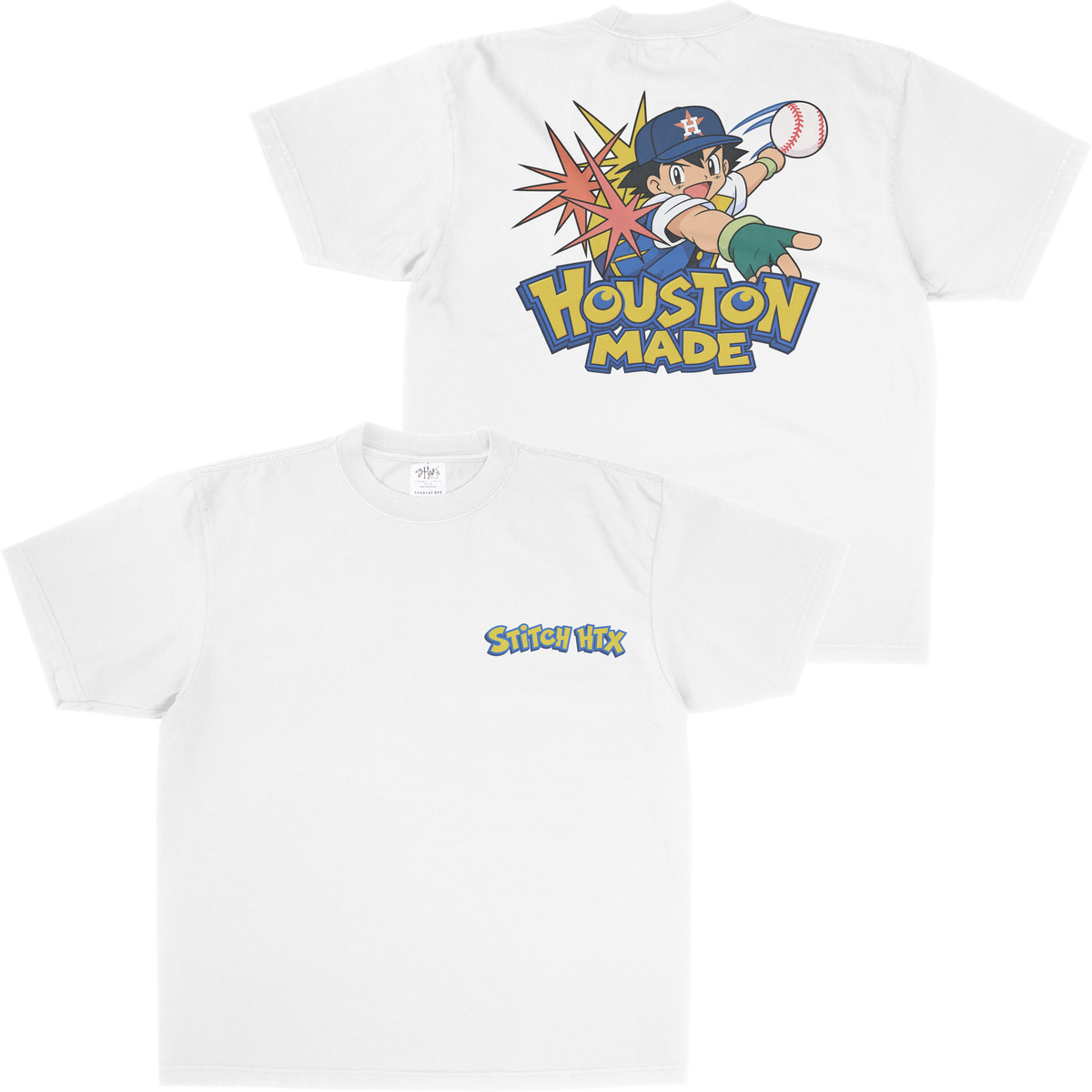 HOUSTON MADE POKI SHAKAWEAR TEE