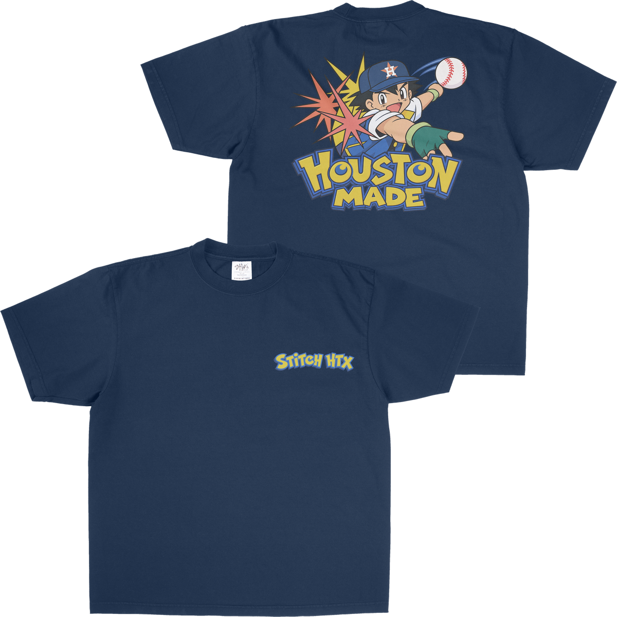 HOUSTON MADE POKI SHAKAWEAR TEE