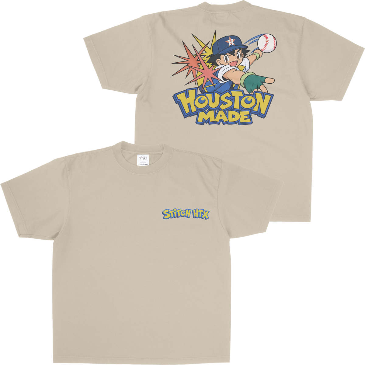 HOUSTON MADE POKI SHAKAWEAR TEE