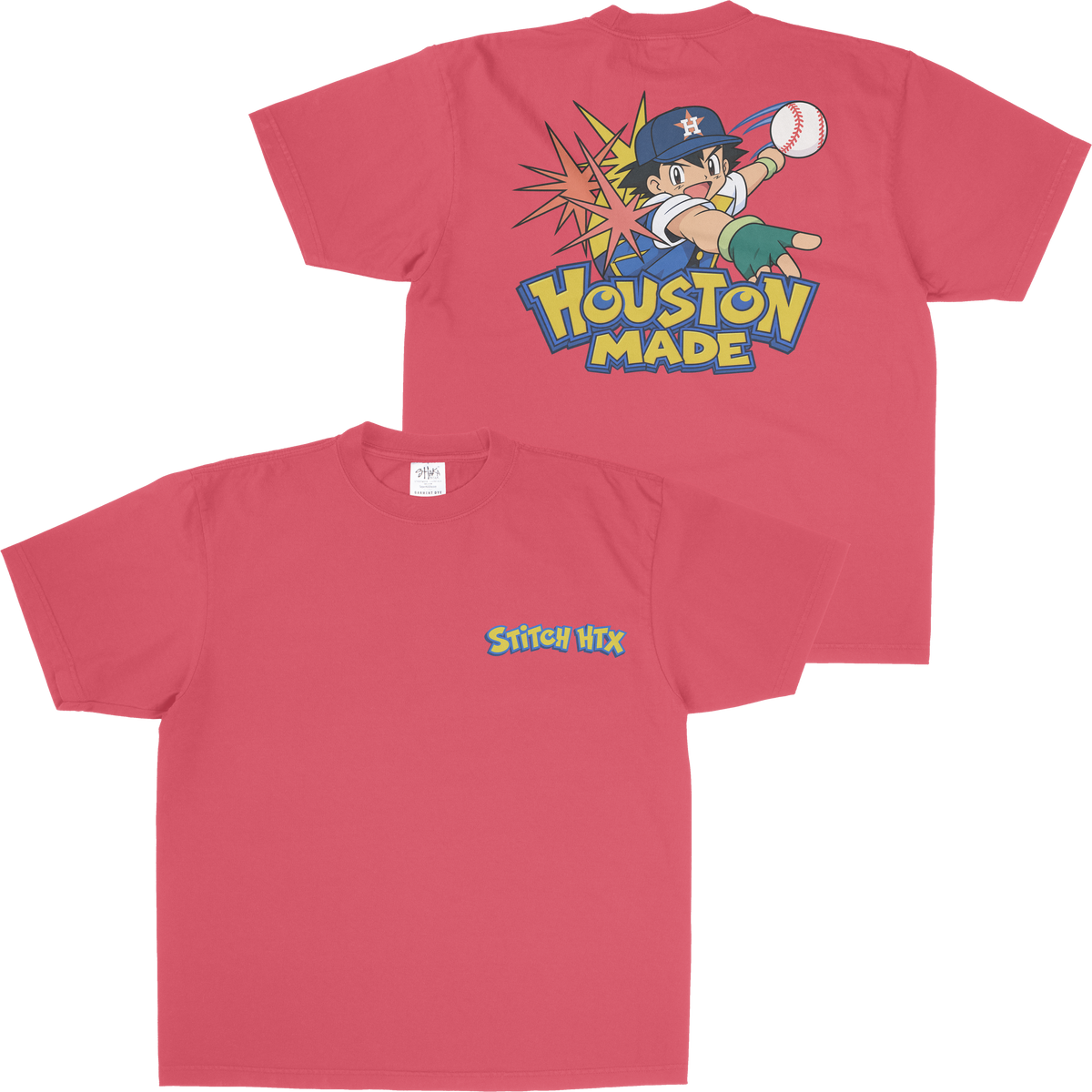HOUSTON MADE POKI SHAKAWEAR TEE