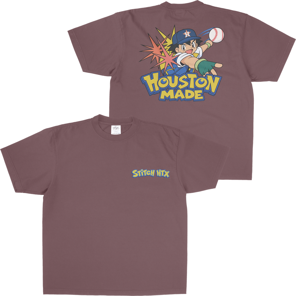 HOUSTON MADE POKI SHAKAWEAR TEE