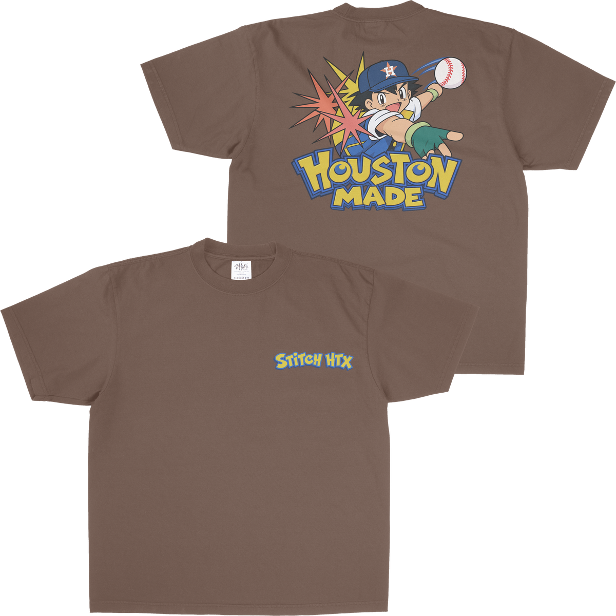 HOUSTON MADE POKI SHAKAWEAR TEE