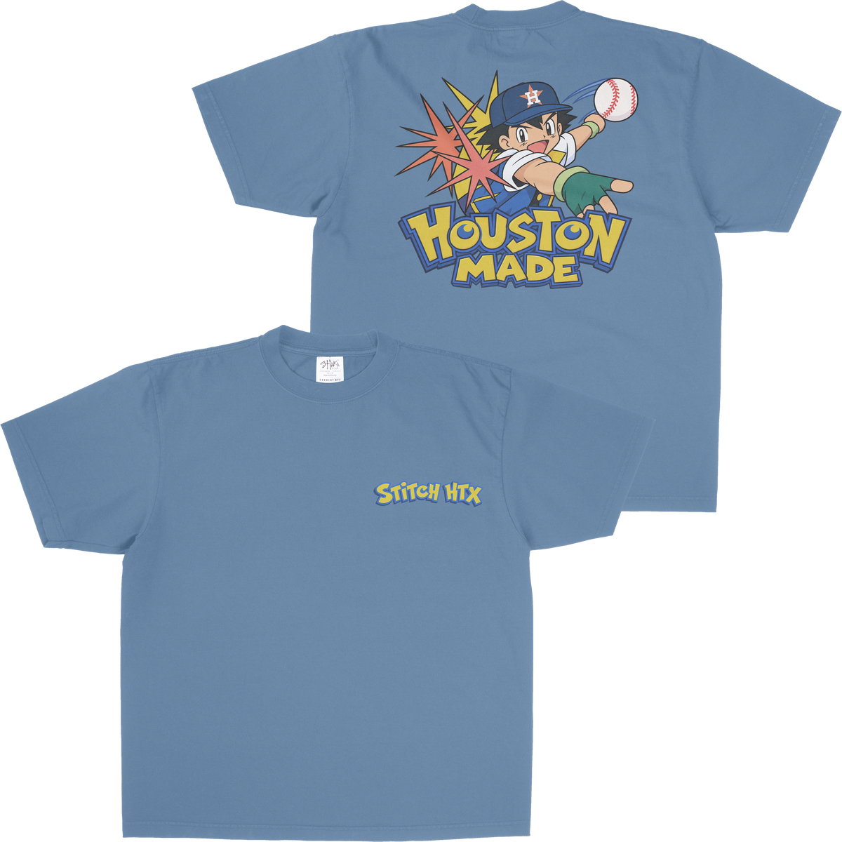 HOUSTON MADE POKI SHAKAWEAR TEE