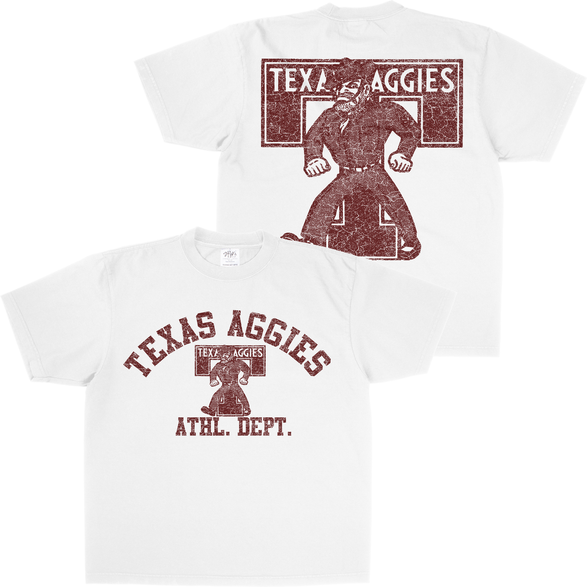 AGGIES ATHL DEPT SHAKAWEAR TEE