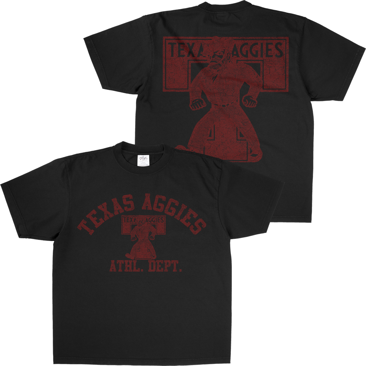 AGGIES ATHL DEPT SHAKAWEAR TEE