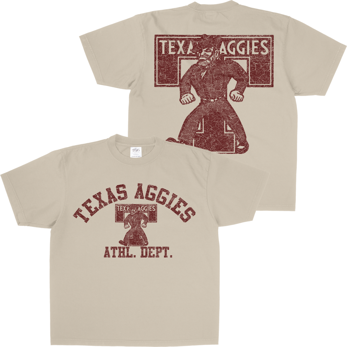 AGGIES ATHL DEPT SHAKAWEAR TEE