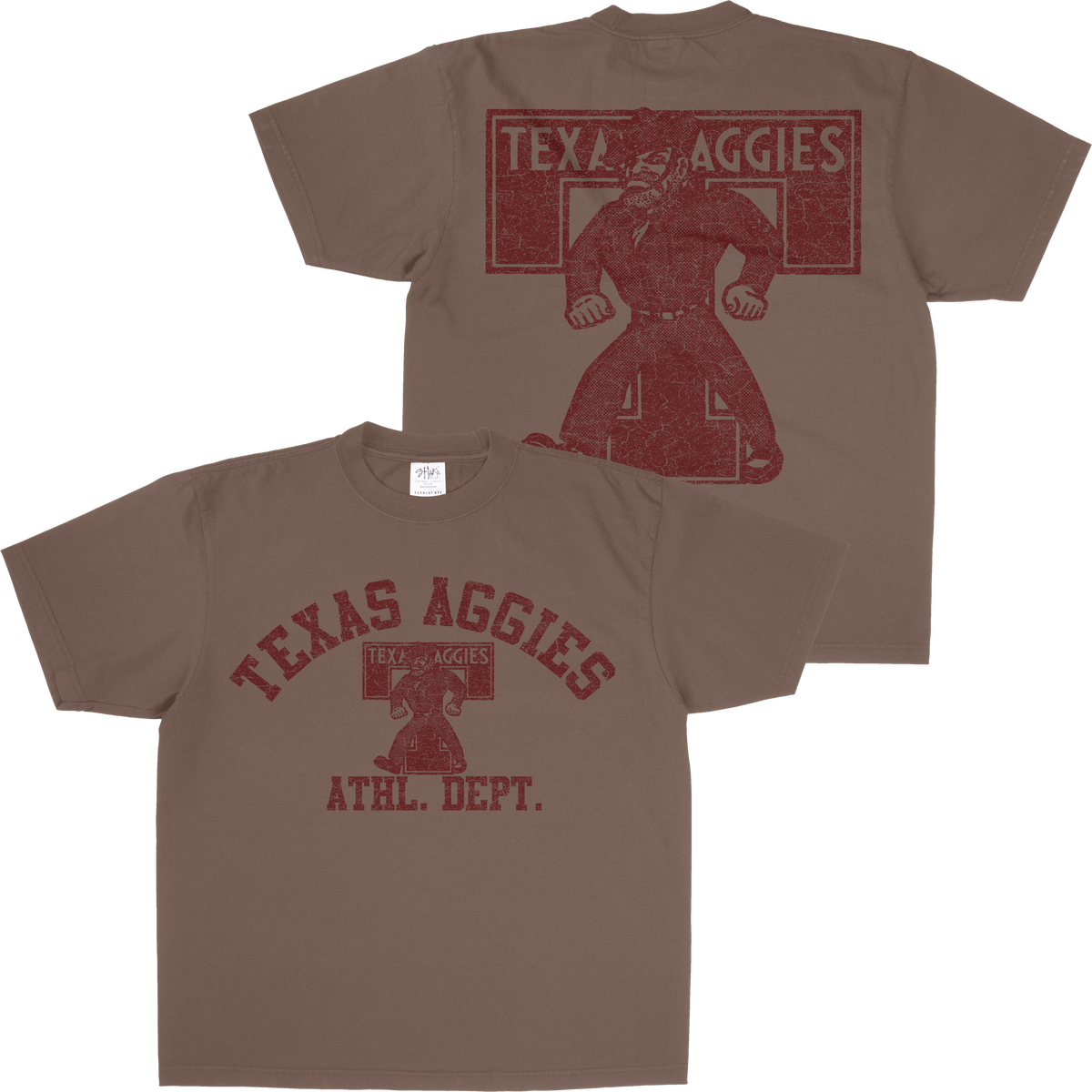 AGGIES ATHL DEPT SHAKAWEAR TEE
