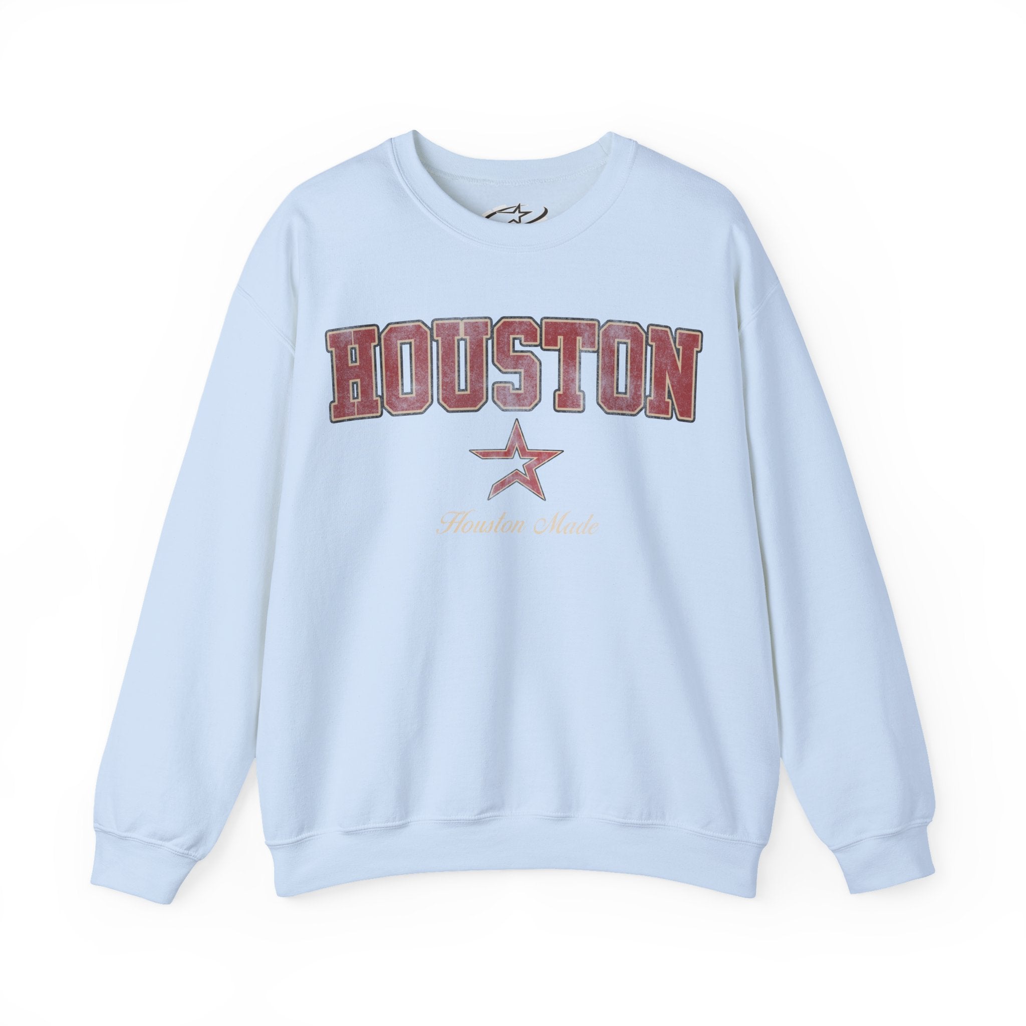 RED STROS HOUSTON MADE CREWNECK SWEATER