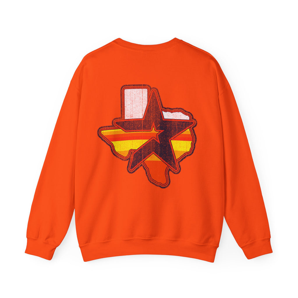 RETRO HOUSTON CREWNECK SWEATSHIRT