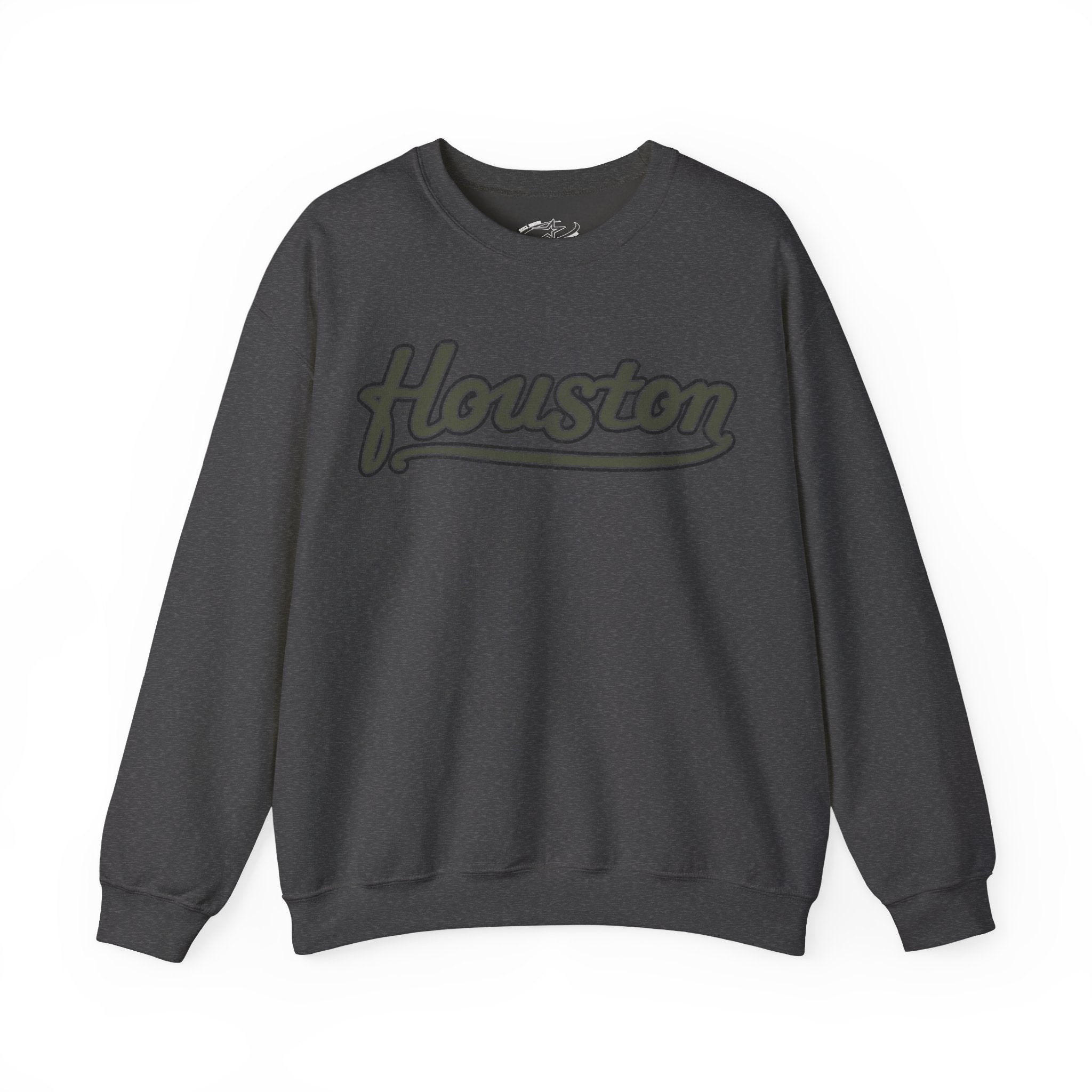MEDIUM OLIVE HTX CREWNECK SWEATER