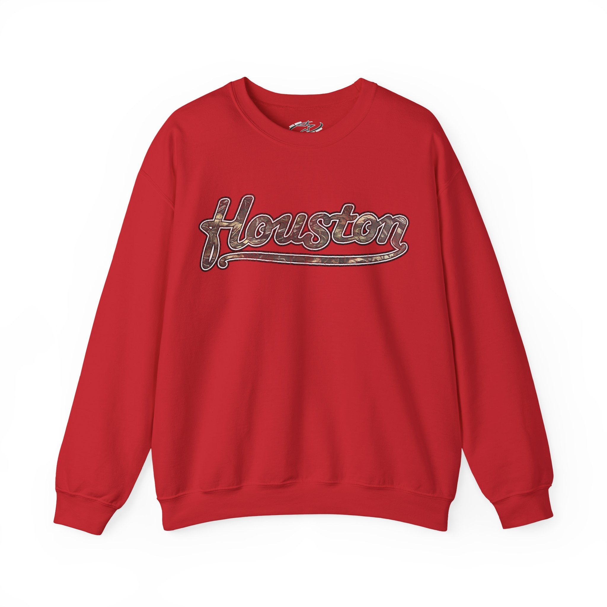 CAMO RETRO STROS CREWNECK SWEATER