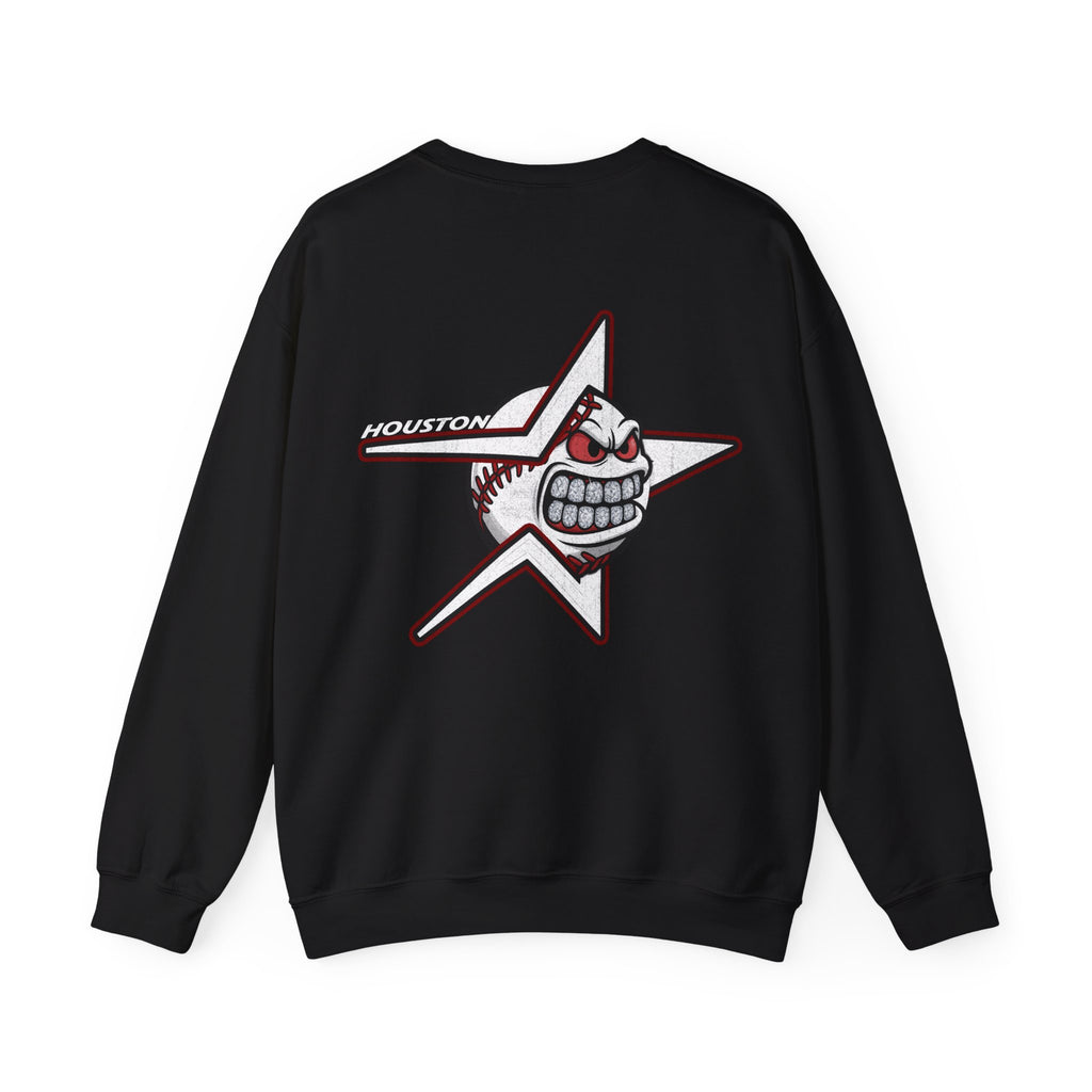 HOUSTON MADE BALL CREWNECK SWEATER