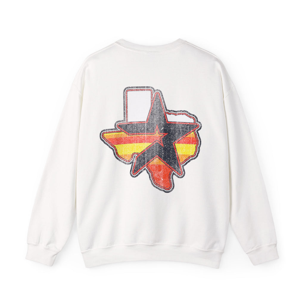 RETRO HOUSTON CREWNECK SWEATSHIRT