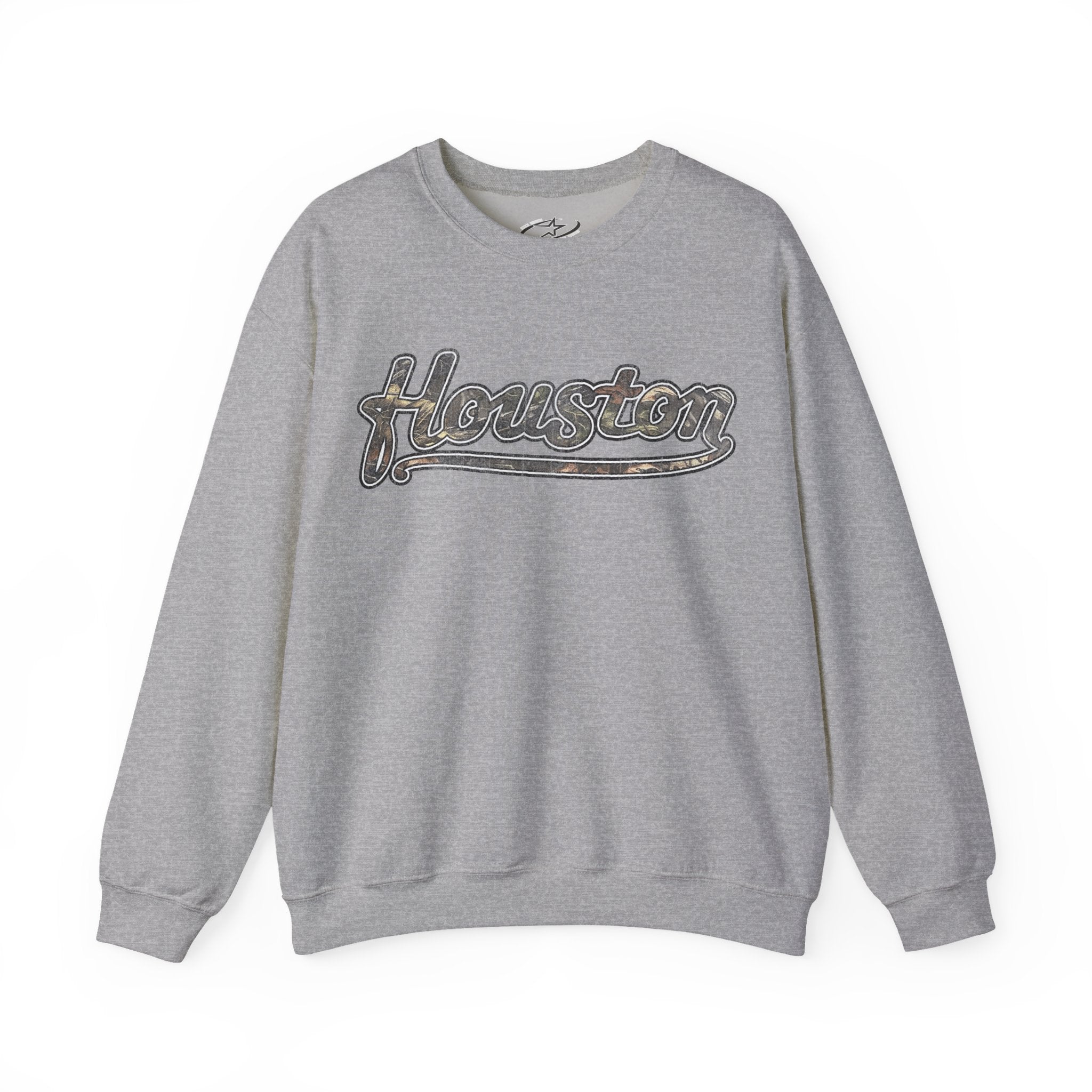 CAMO RETRO STROS CREWNECK SWEATER