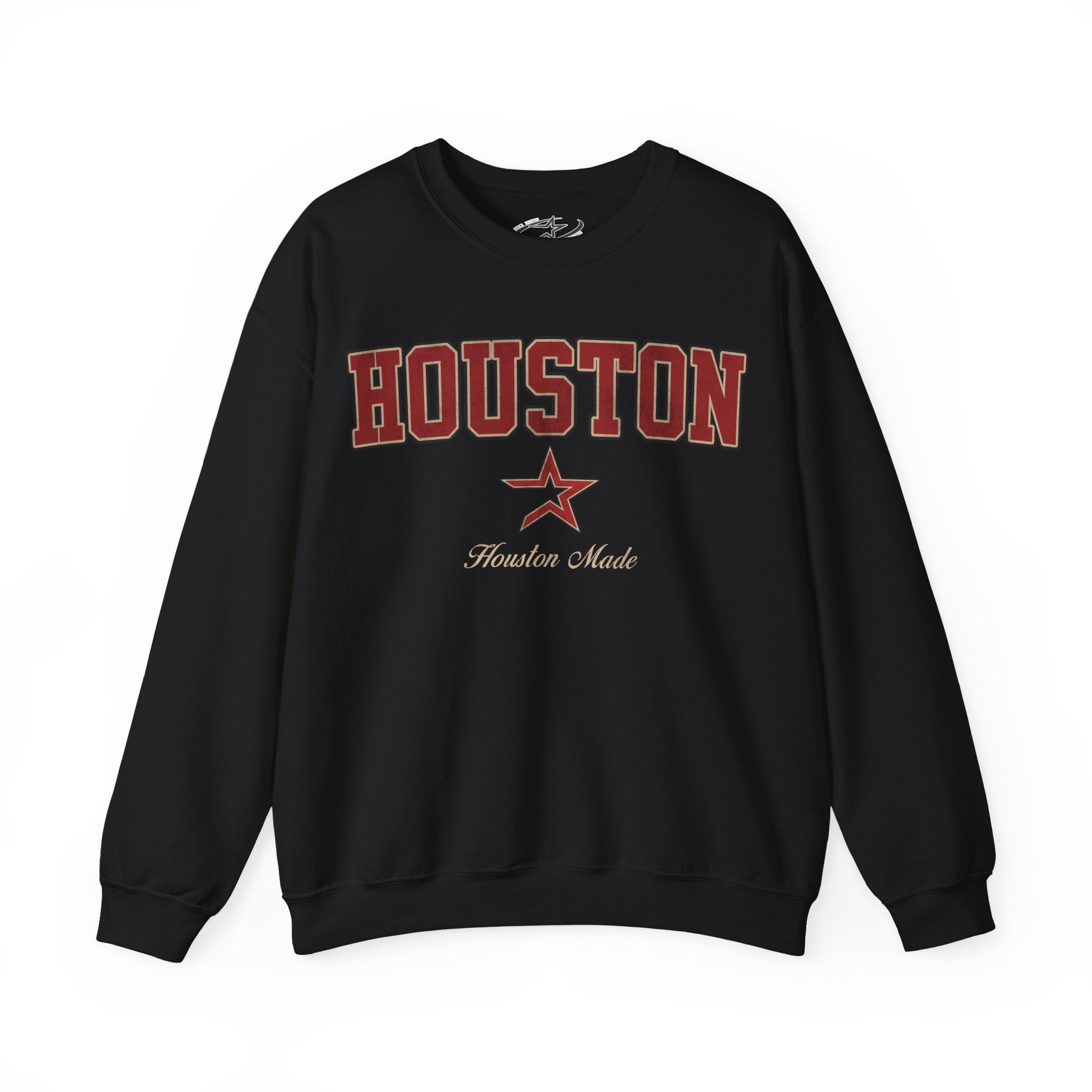 RED STROS HOUSTON MADE CREWNECK SWEATER