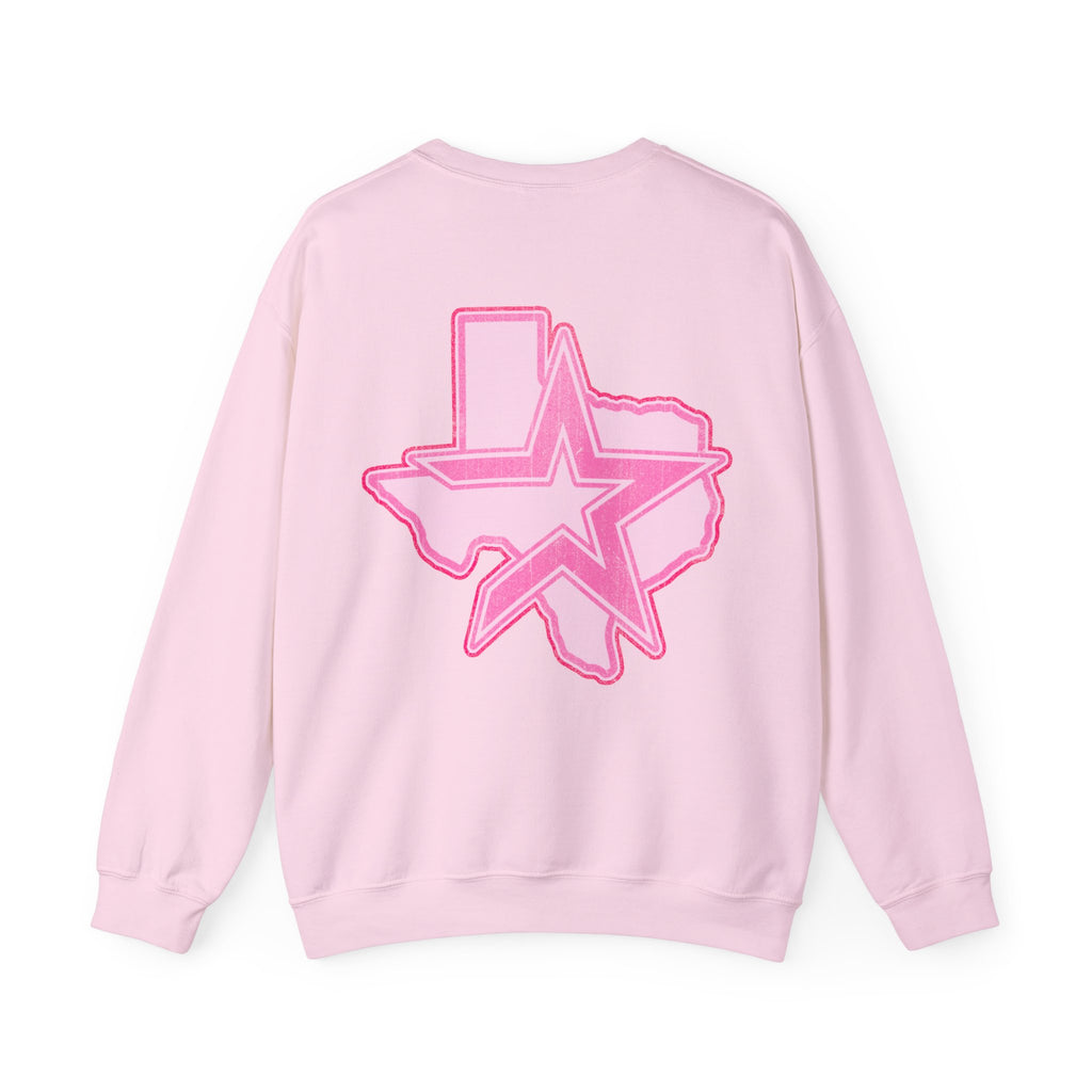 PINK HOUSTON CREWNECK SWEATER