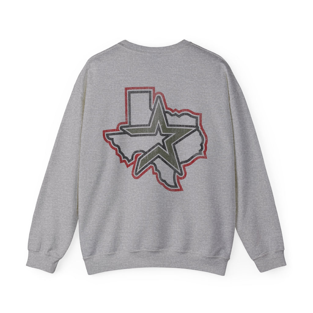MEDIUM OLIVE HTX CREWNECK SWEATER