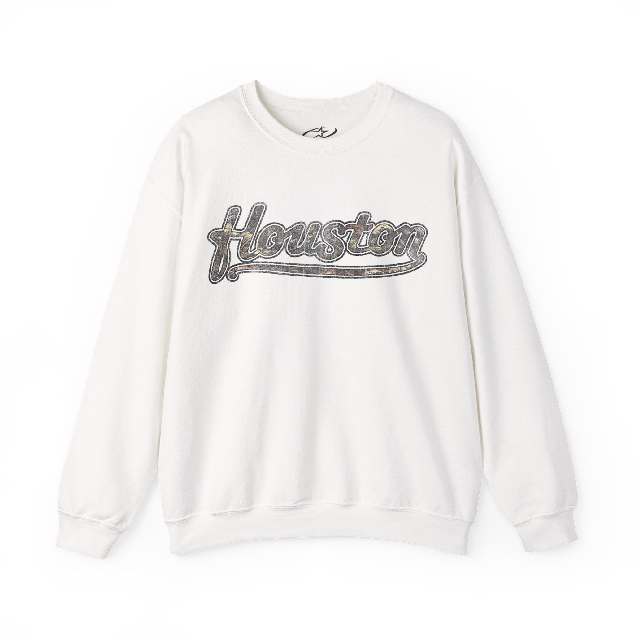 CAMO RETRO STROS CREWNECK SWEATER