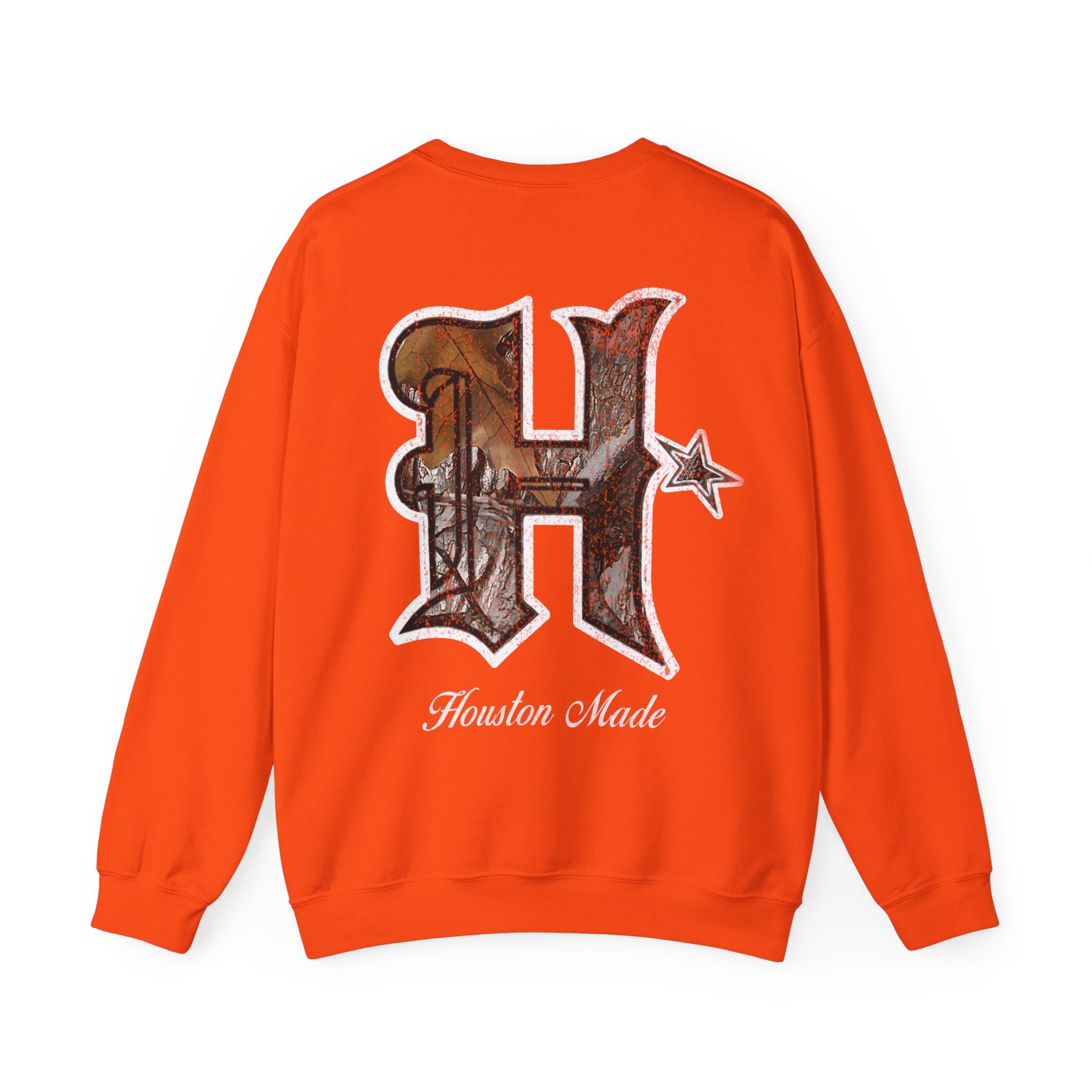 CAMO HTOWN MADE CREWNECK SWEATER